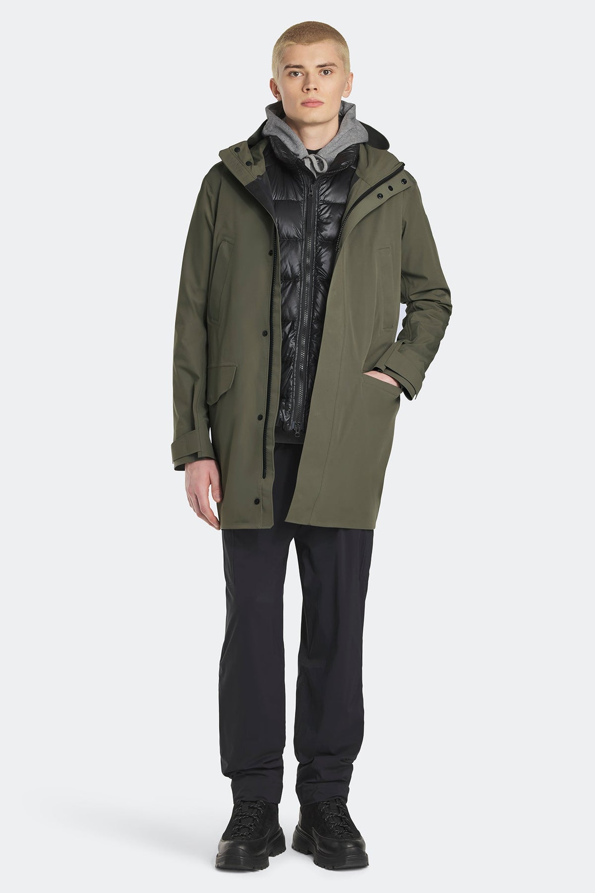 Barclay Rain Jacket Black Disc