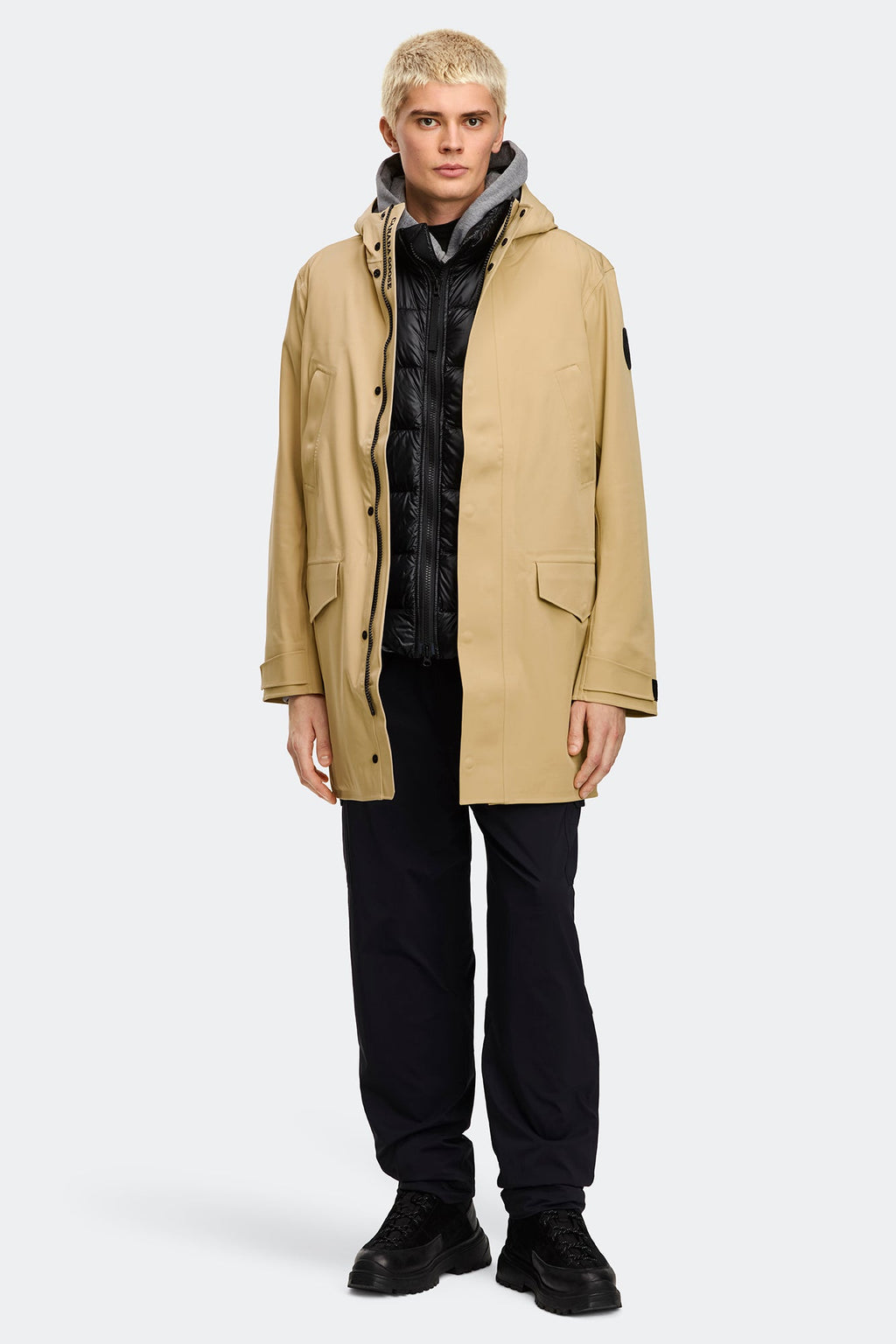 Barclay Rain Jacket Black Disc