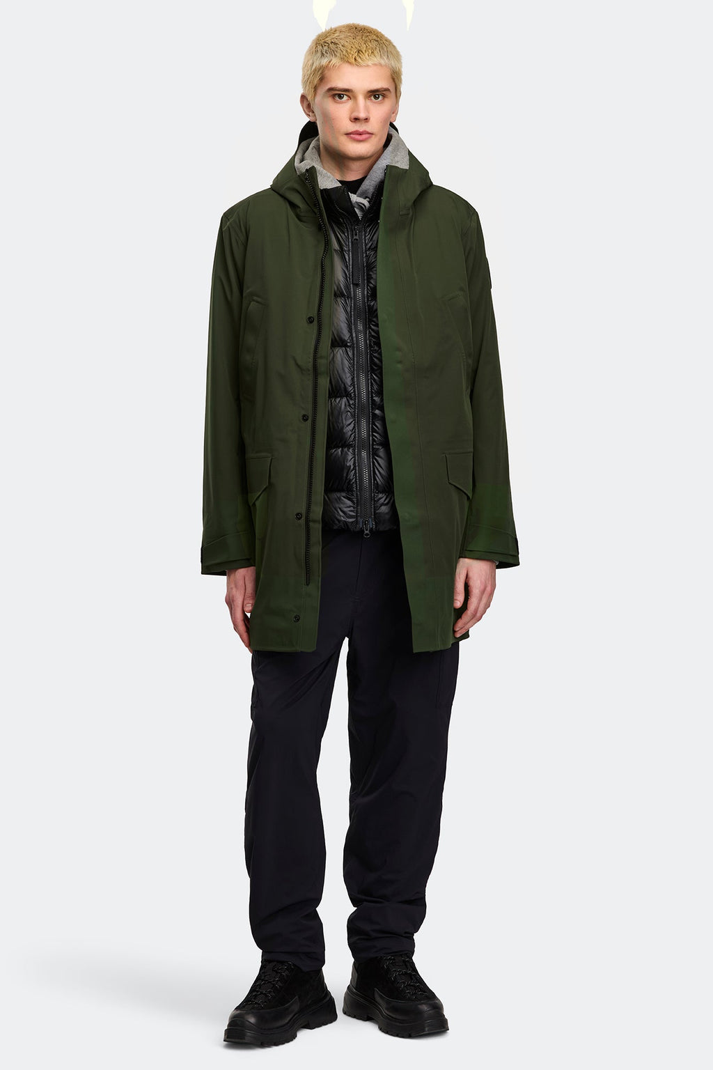 Barclay Rain Jacket Black Disc
