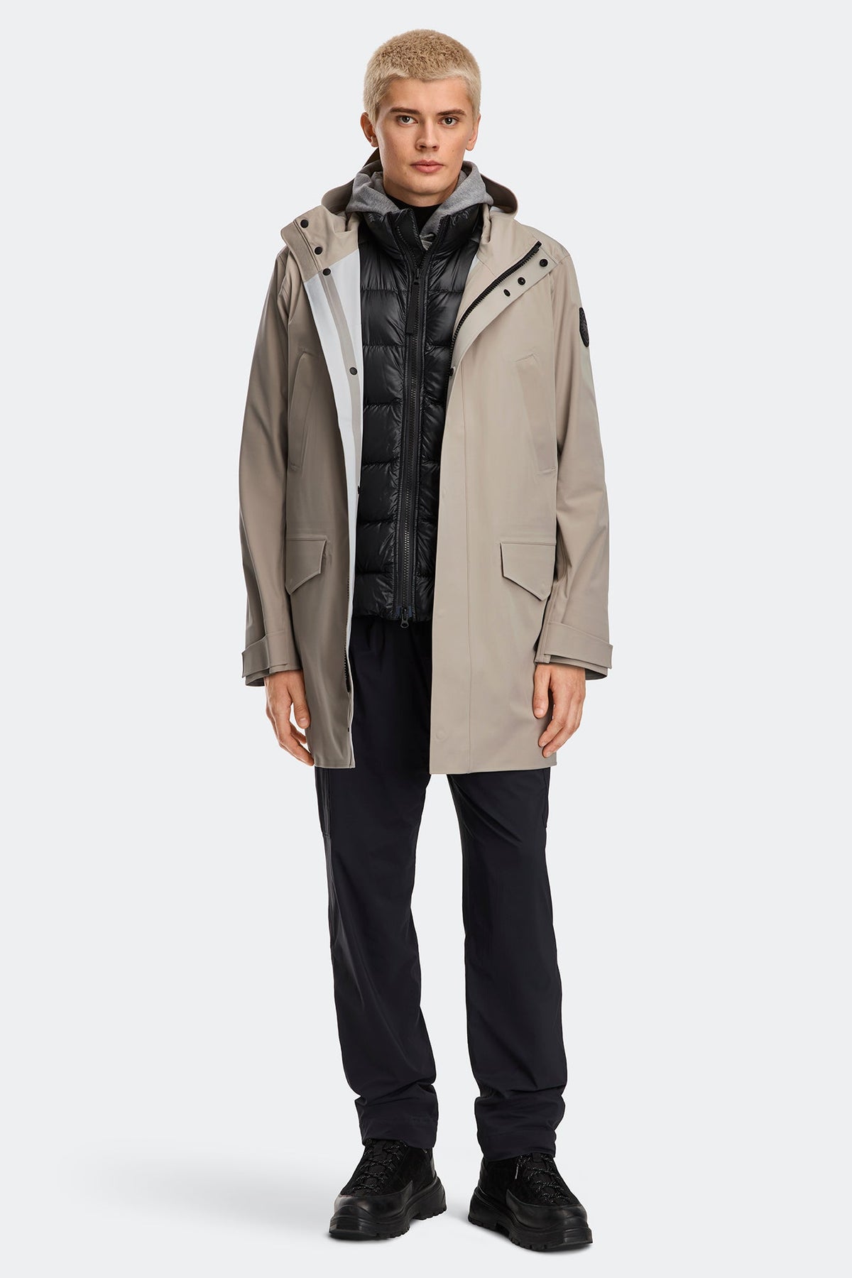 Barclay Rain Jacket Black Disc