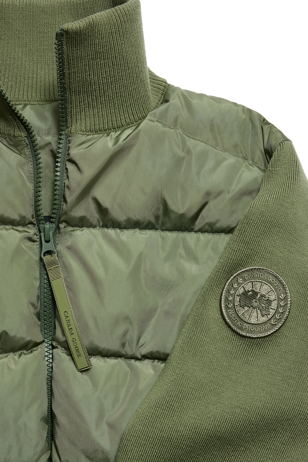 HyBridge® Wide Quilt Knit Jacket Tonal Disc