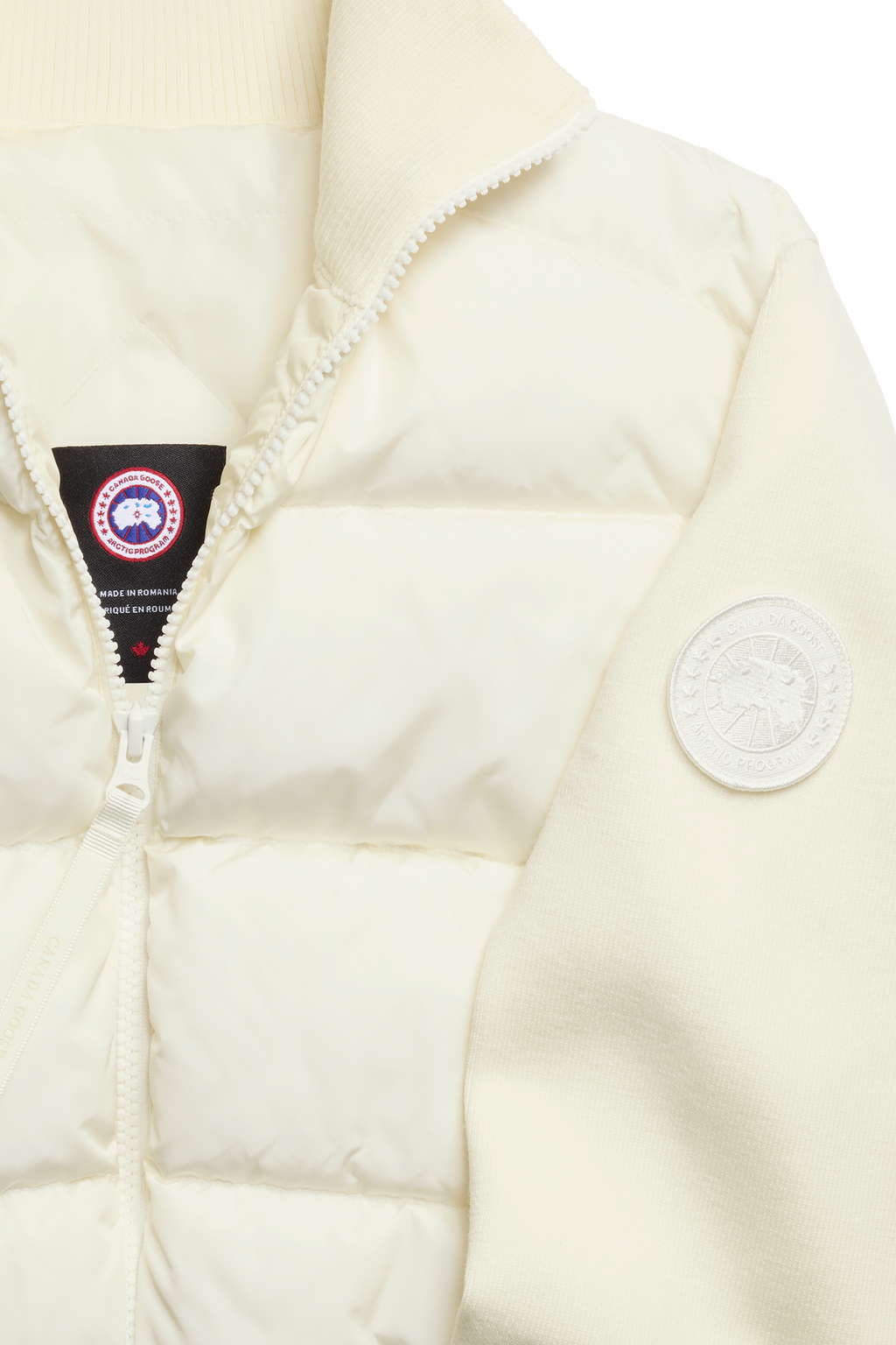 HyBridge® Wide Quilt Knit Jacket Tonal Disc
