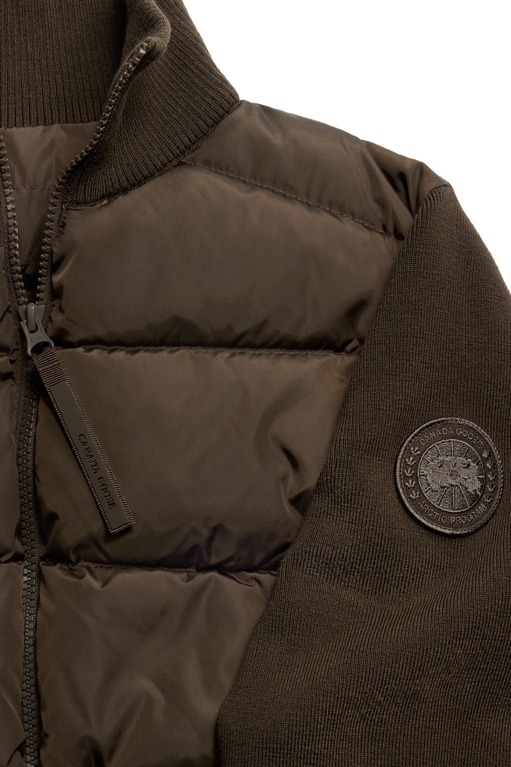 HyBridge® Wide Quilt Knit Jacket Tonal Disc