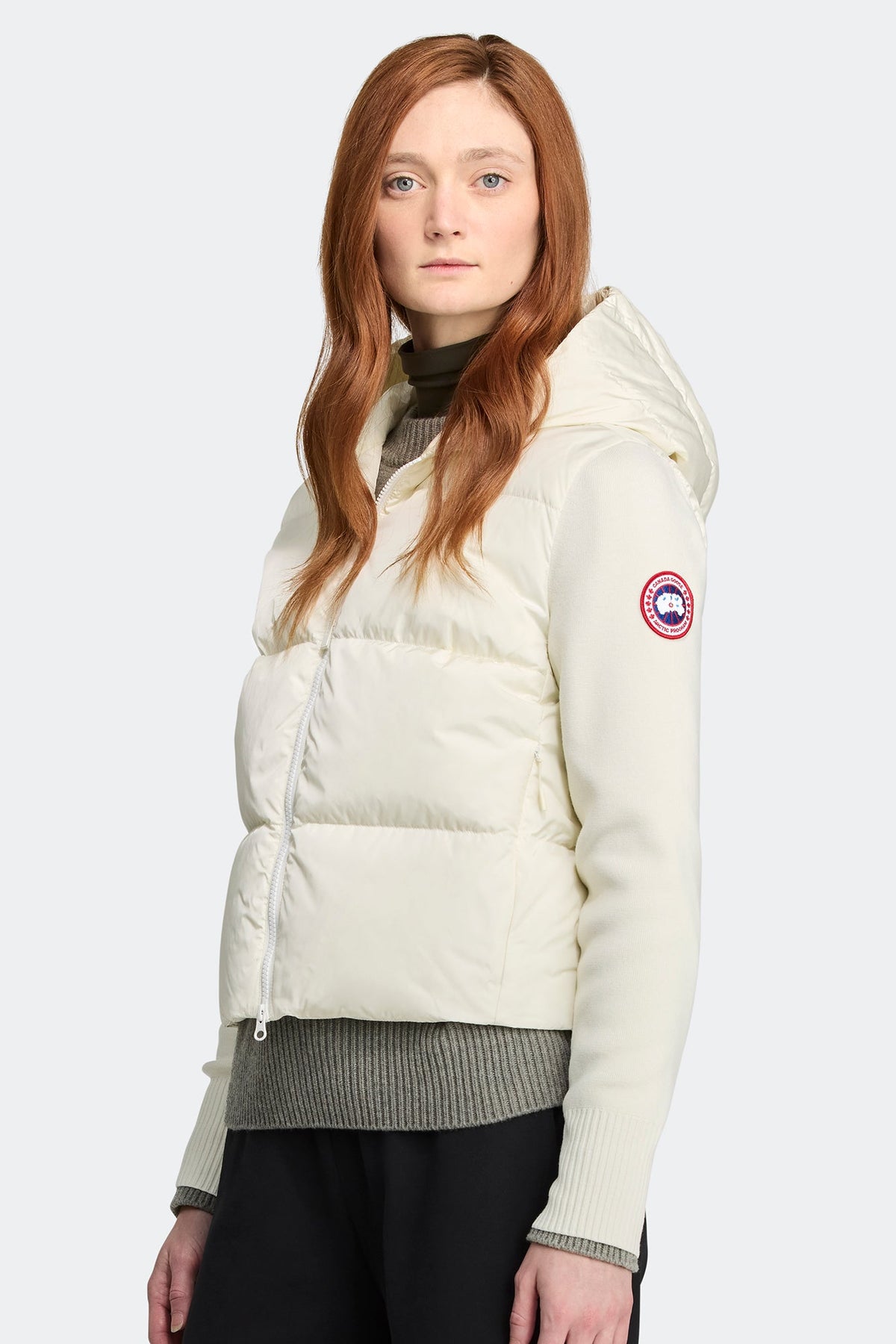 HyBridge® Wide Quilt Knit Hoodie