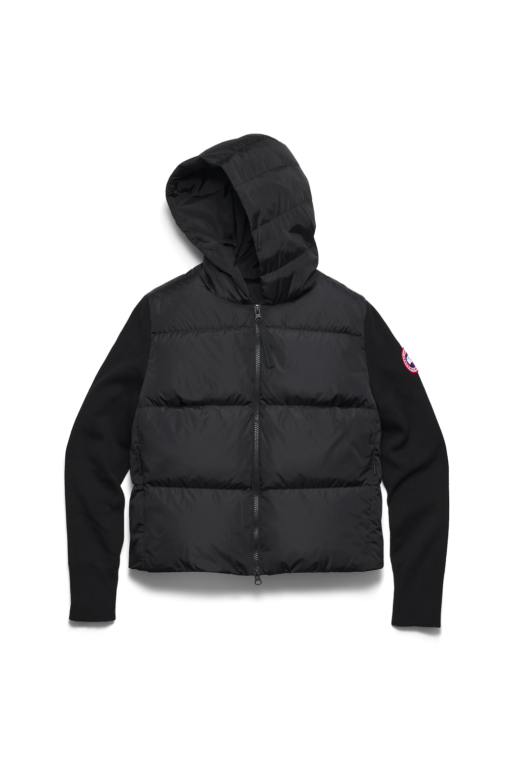 HyBridge® Wide Quilt Knit Hoodie