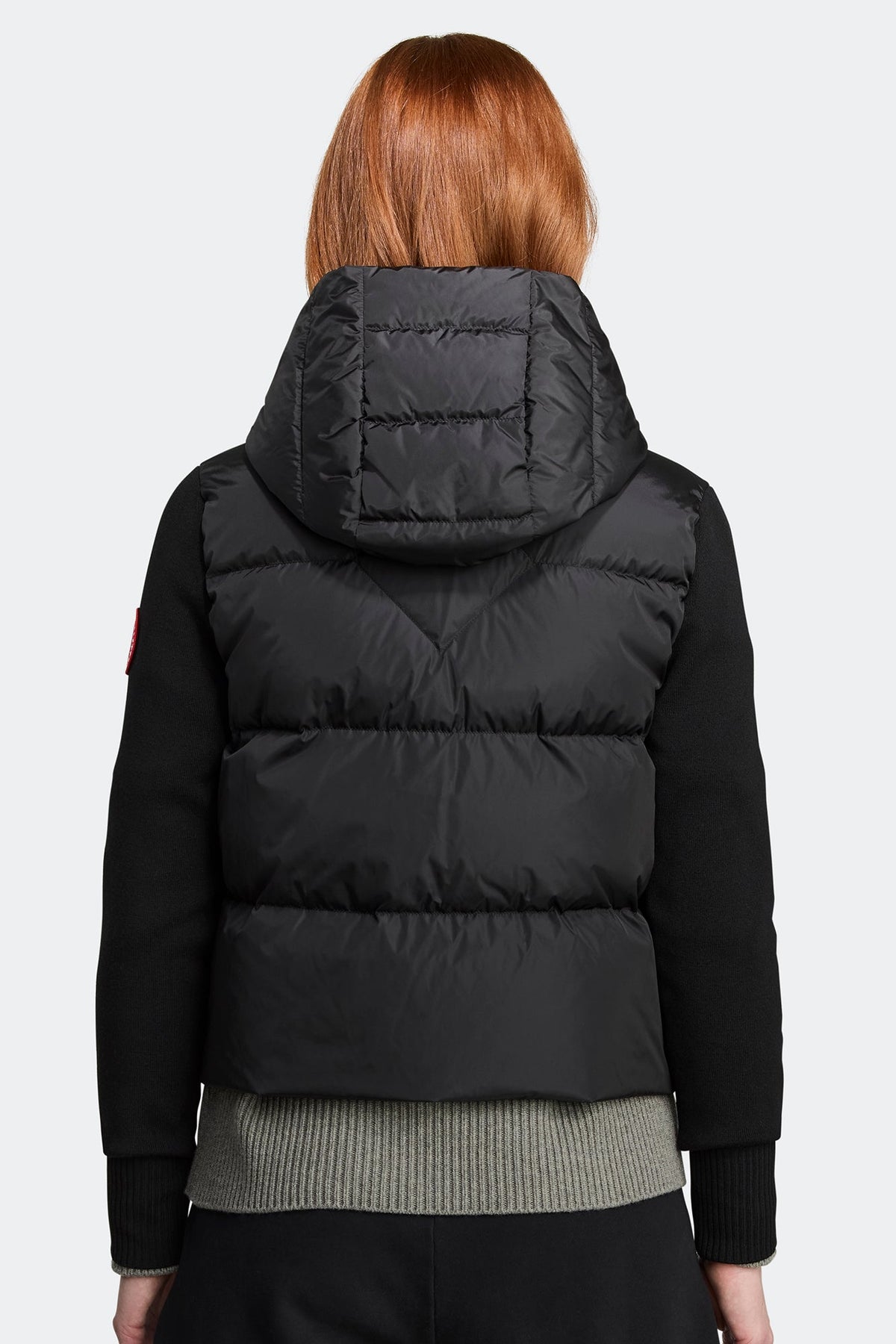 HyBridge® Wide Quilt Knit Hoodie