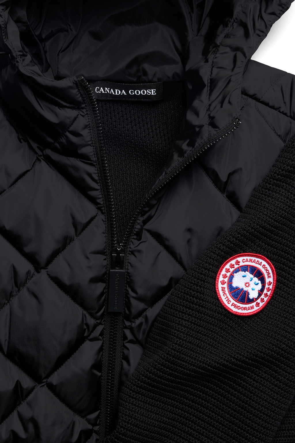 HyBridge® Quilted Knit Hoodie