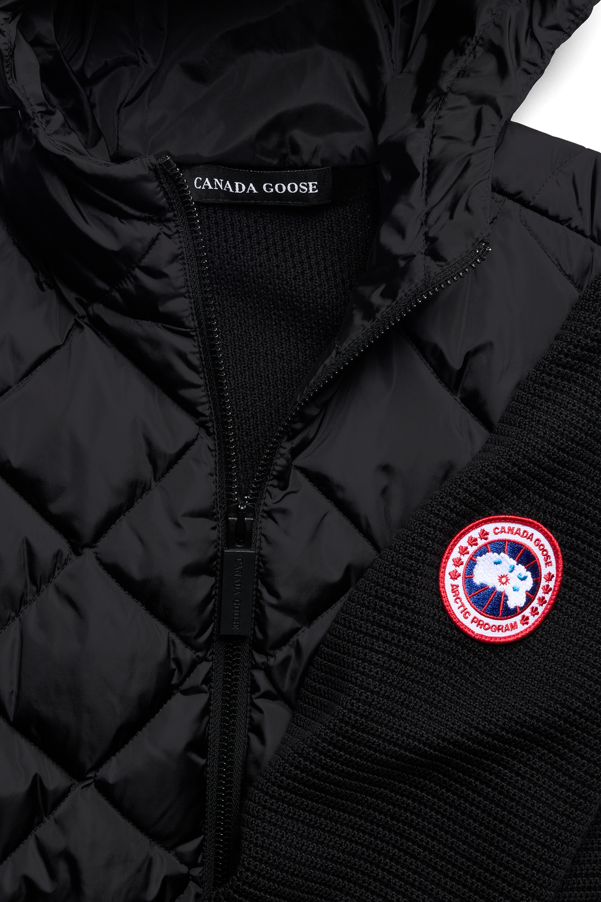 HyBridge® Quilted Knit Hoodie