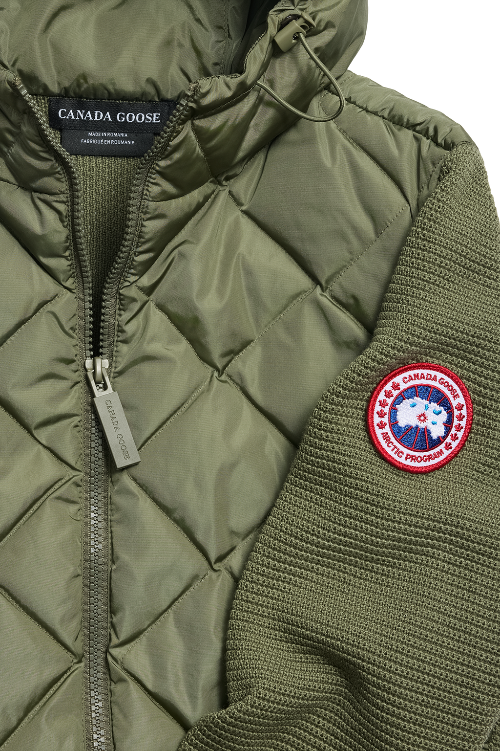 HyBridge® Quilted Knit Hoodie