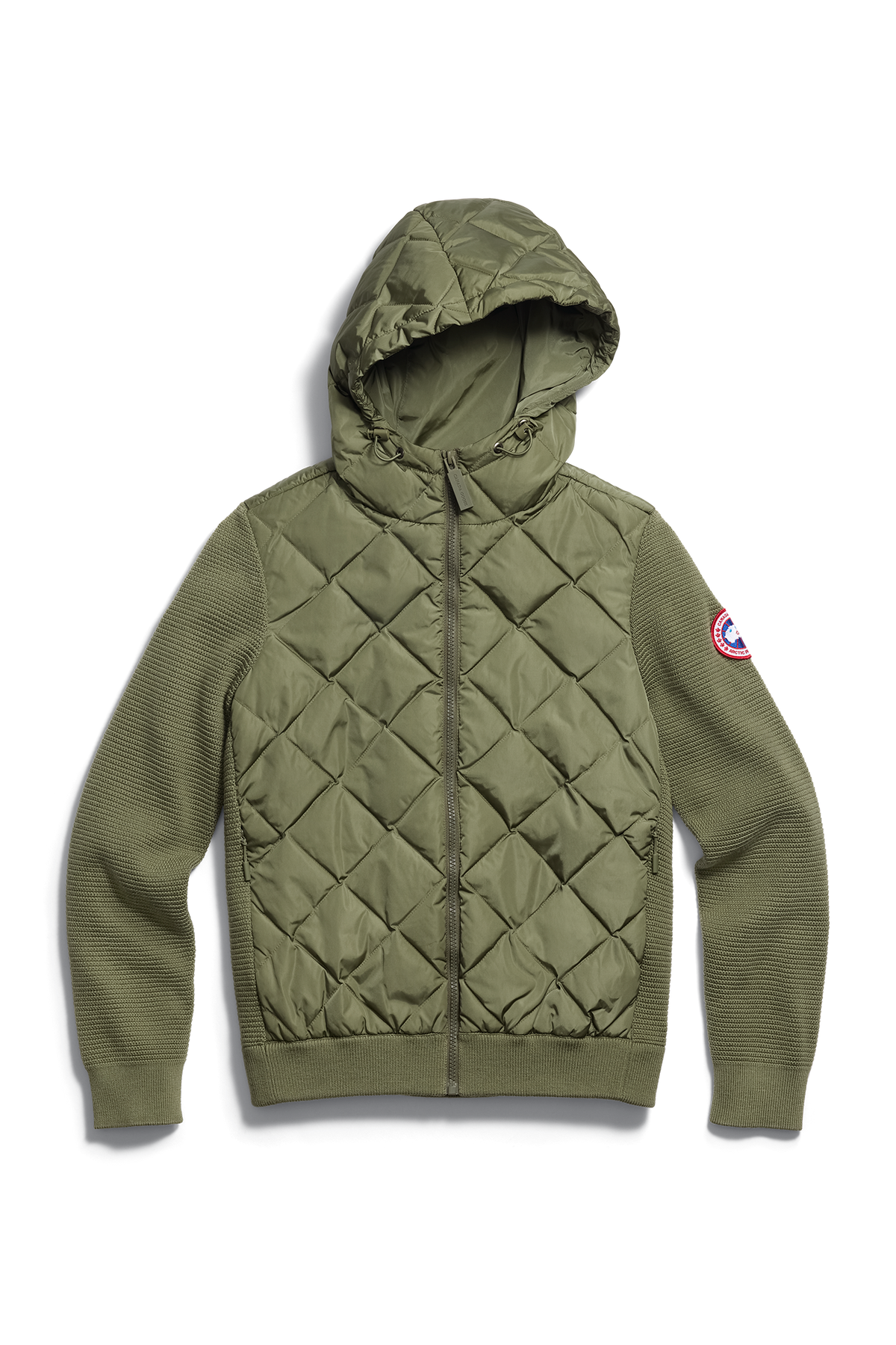 HyBridge® Quilted Knit Hoodie