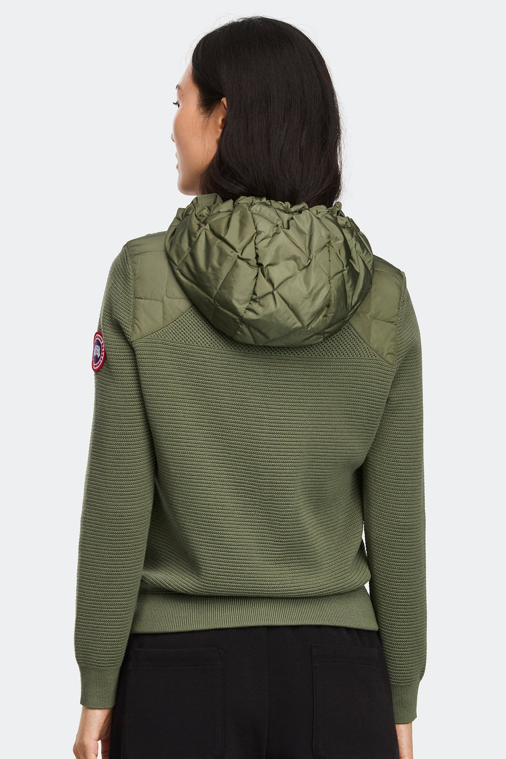 HyBridge® Quilted Knit Hoodie