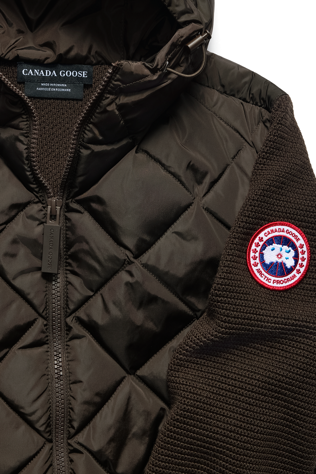 HyBridge® Quilted Knit Hoodie