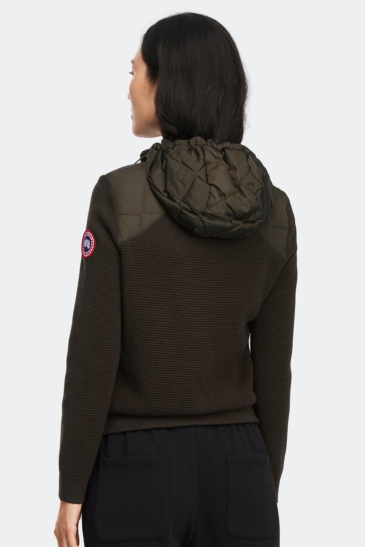 HyBridge® Quilted Knit Hoodie