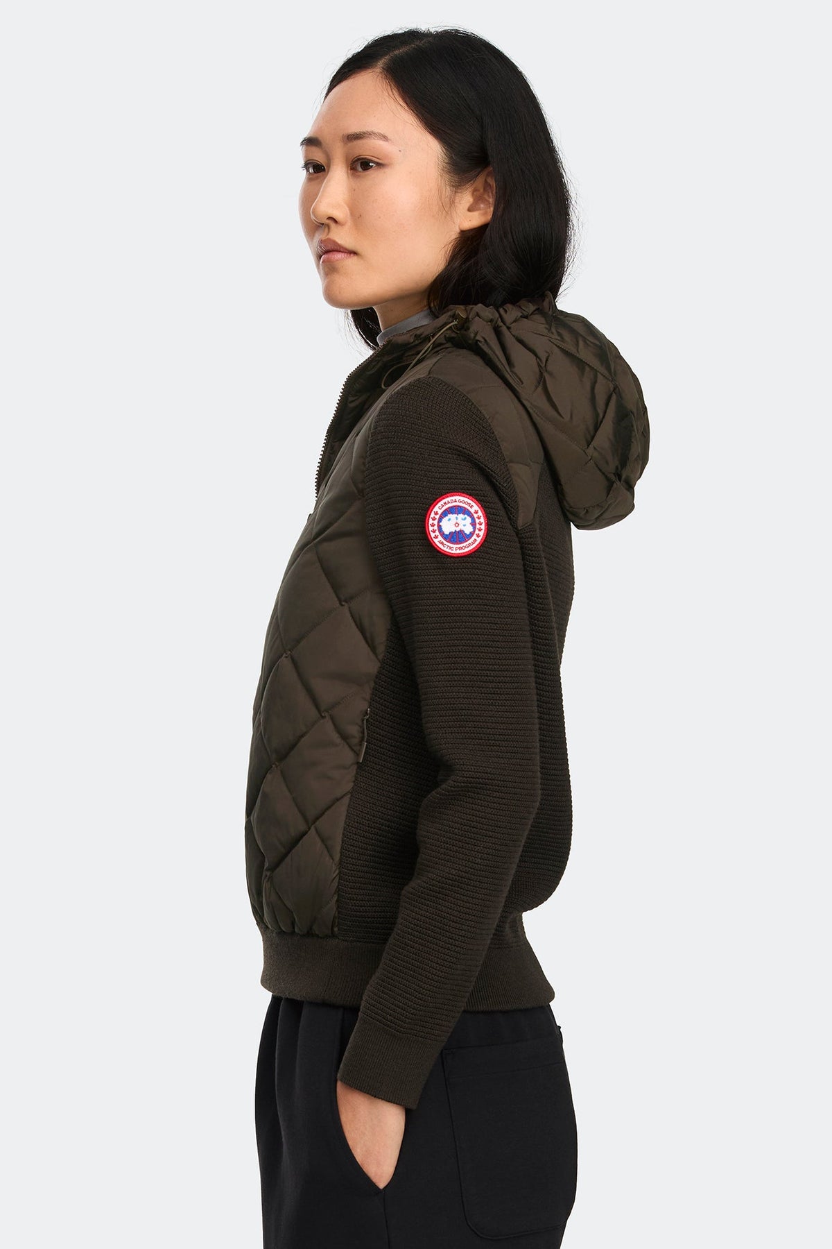 HyBridge® Quilted Knit Hoodie