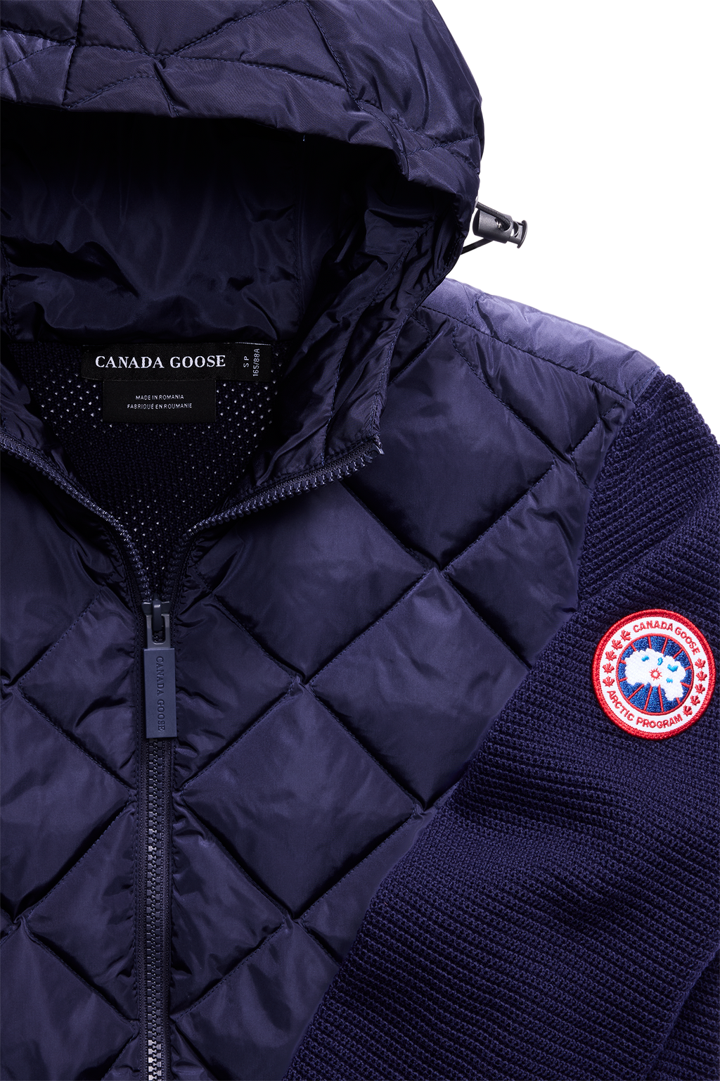 HyBridge® Quilted Knit Hoodie