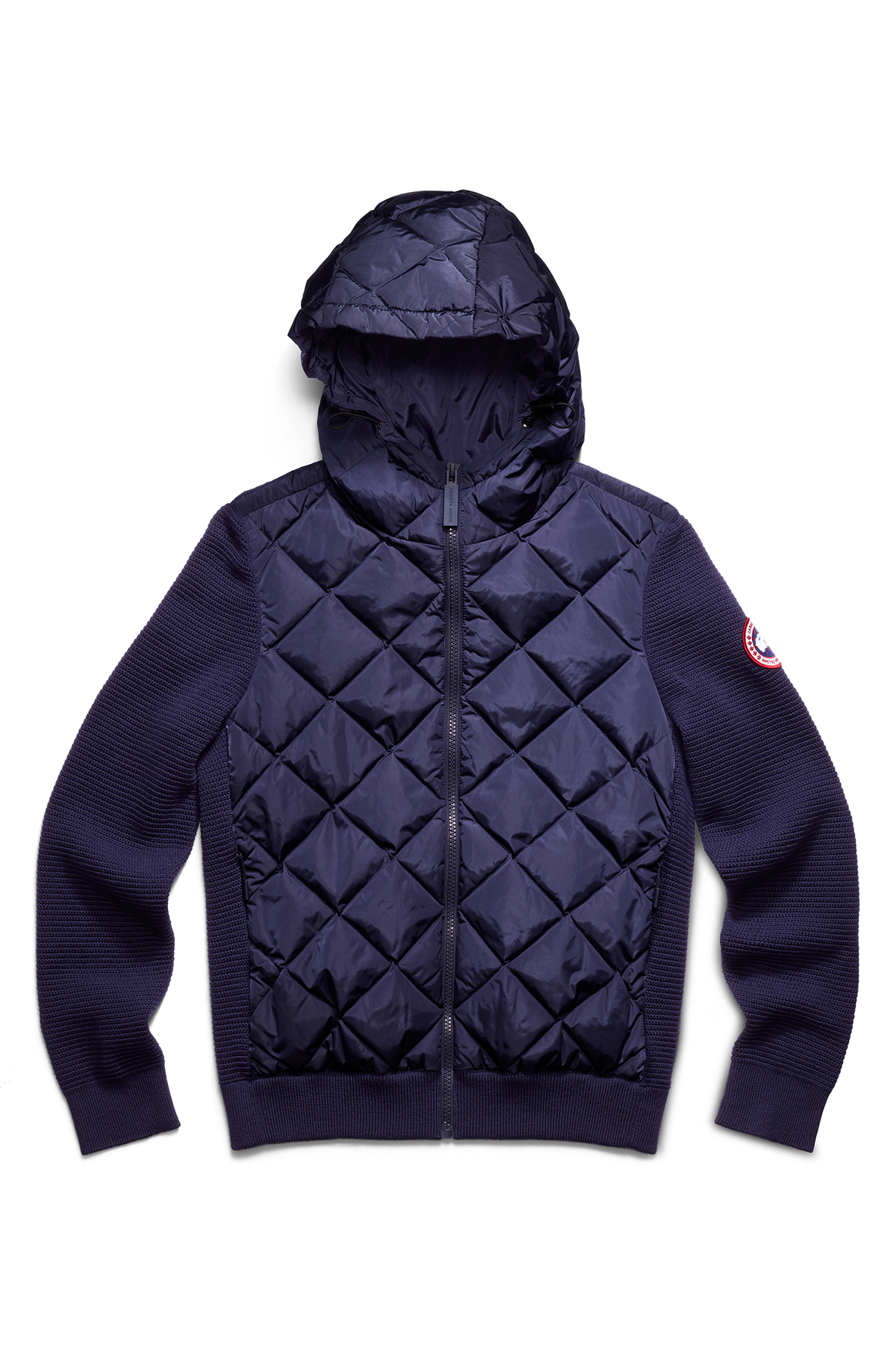 HyBridge® Quilted Knit Hoodie