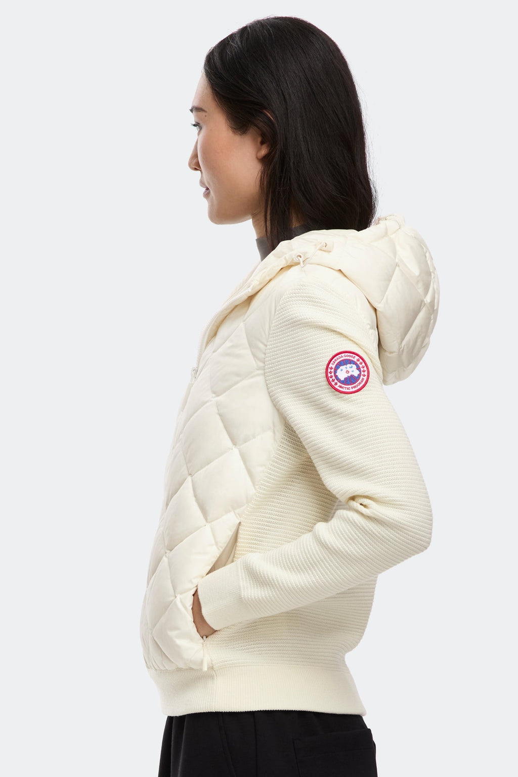 HyBridge® Quilted Knit Hoodie