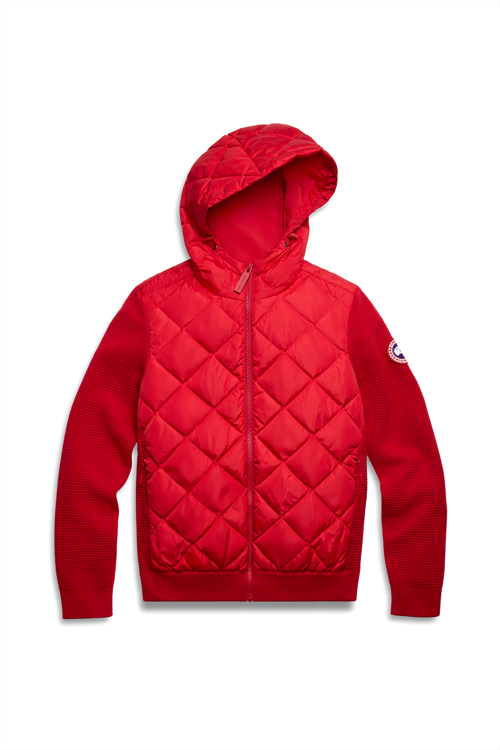 HyBridge® Quilted Knit Hoodie