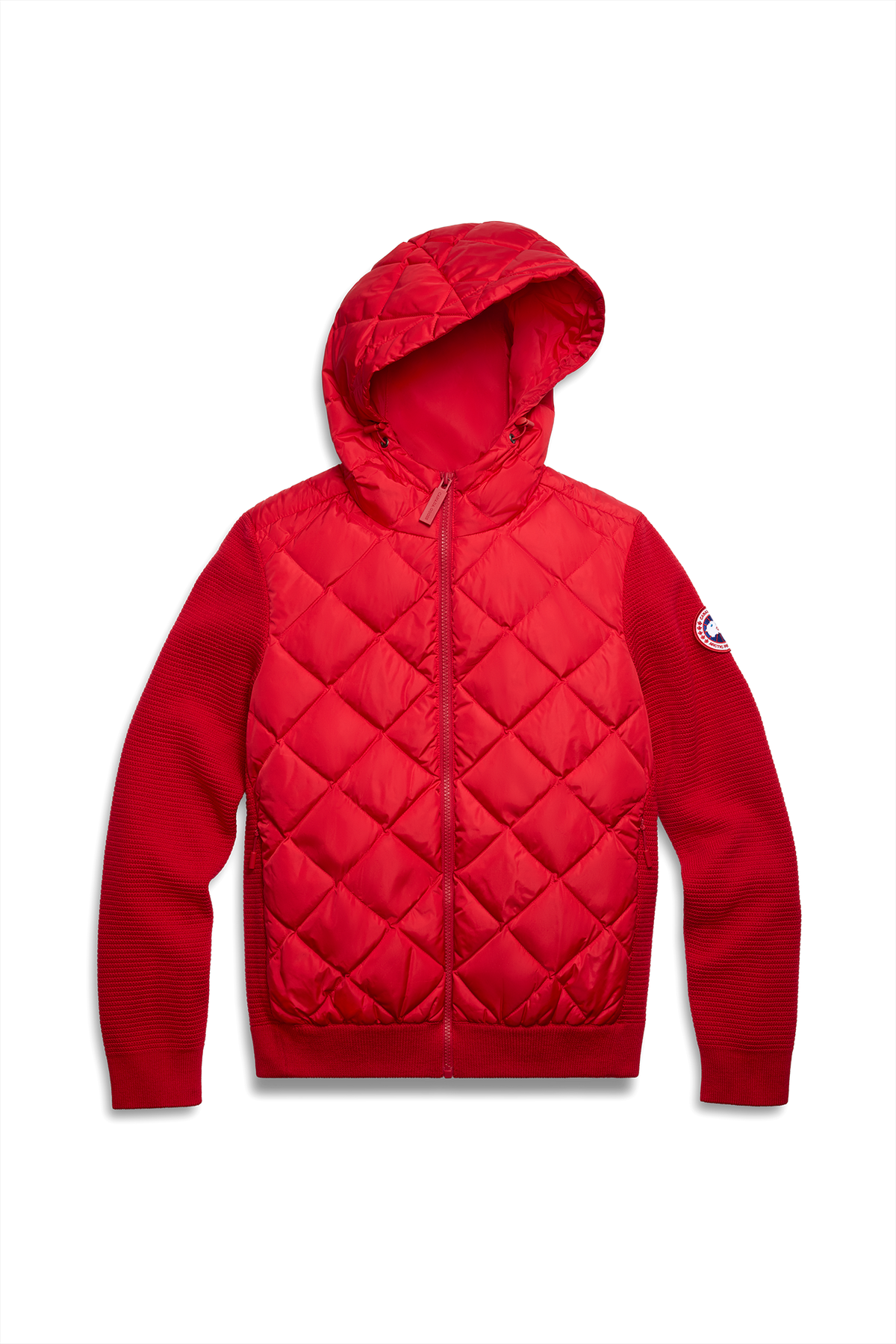 HyBridge® Quilted Knit Hoodie