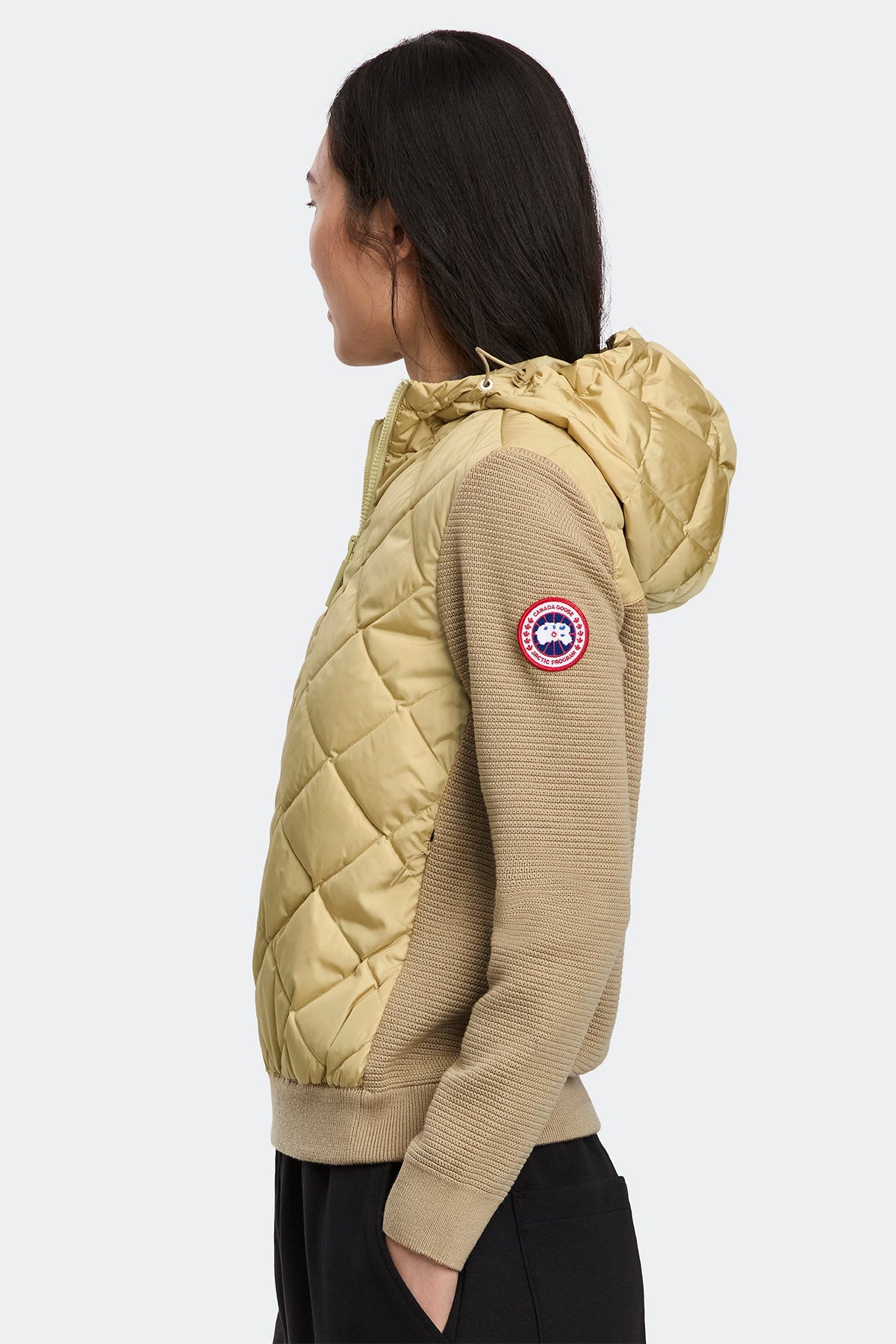 HyBridge® Quilted Knit Hoodie