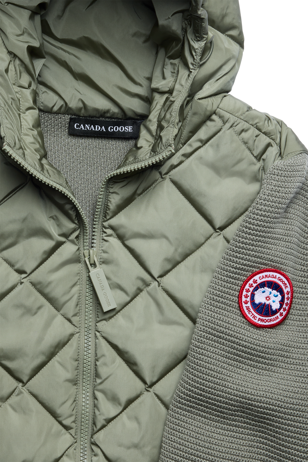 HyBridge® Quilted Knit Hoodie