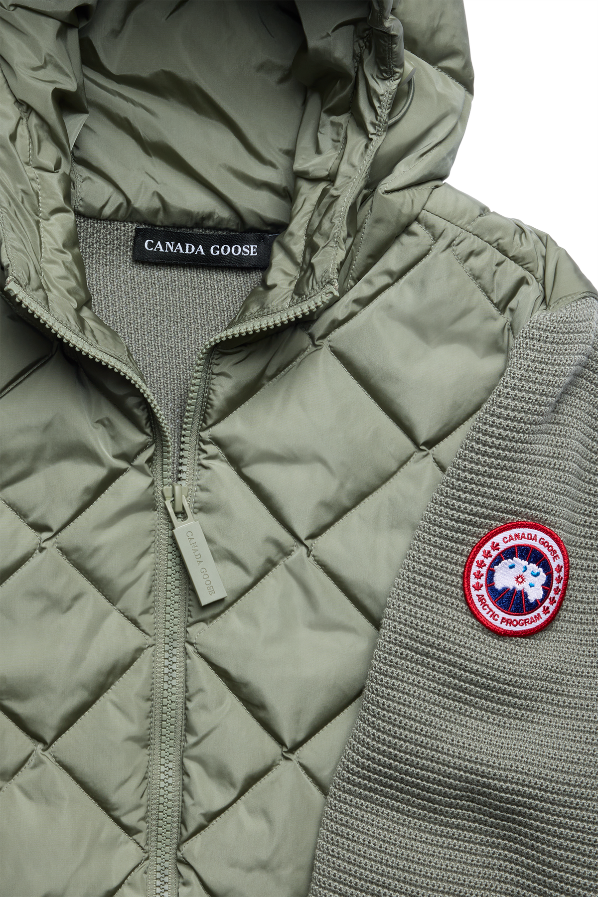 HyBridge® Quilted Knit Hoodie