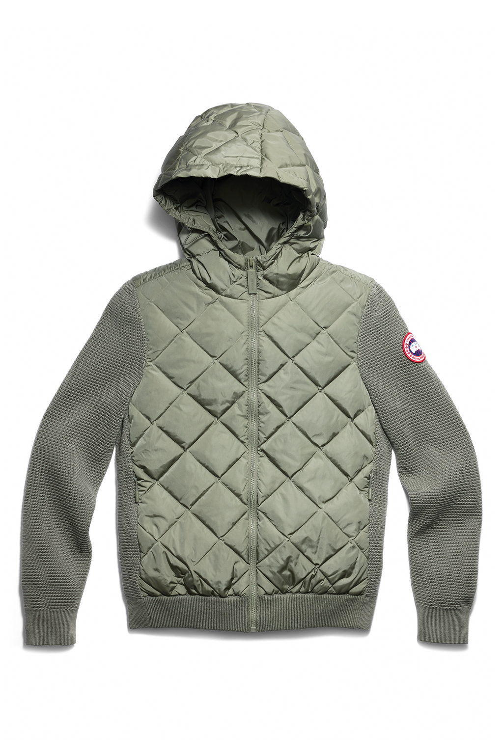 HyBridge® Quilted Knit Hoodie