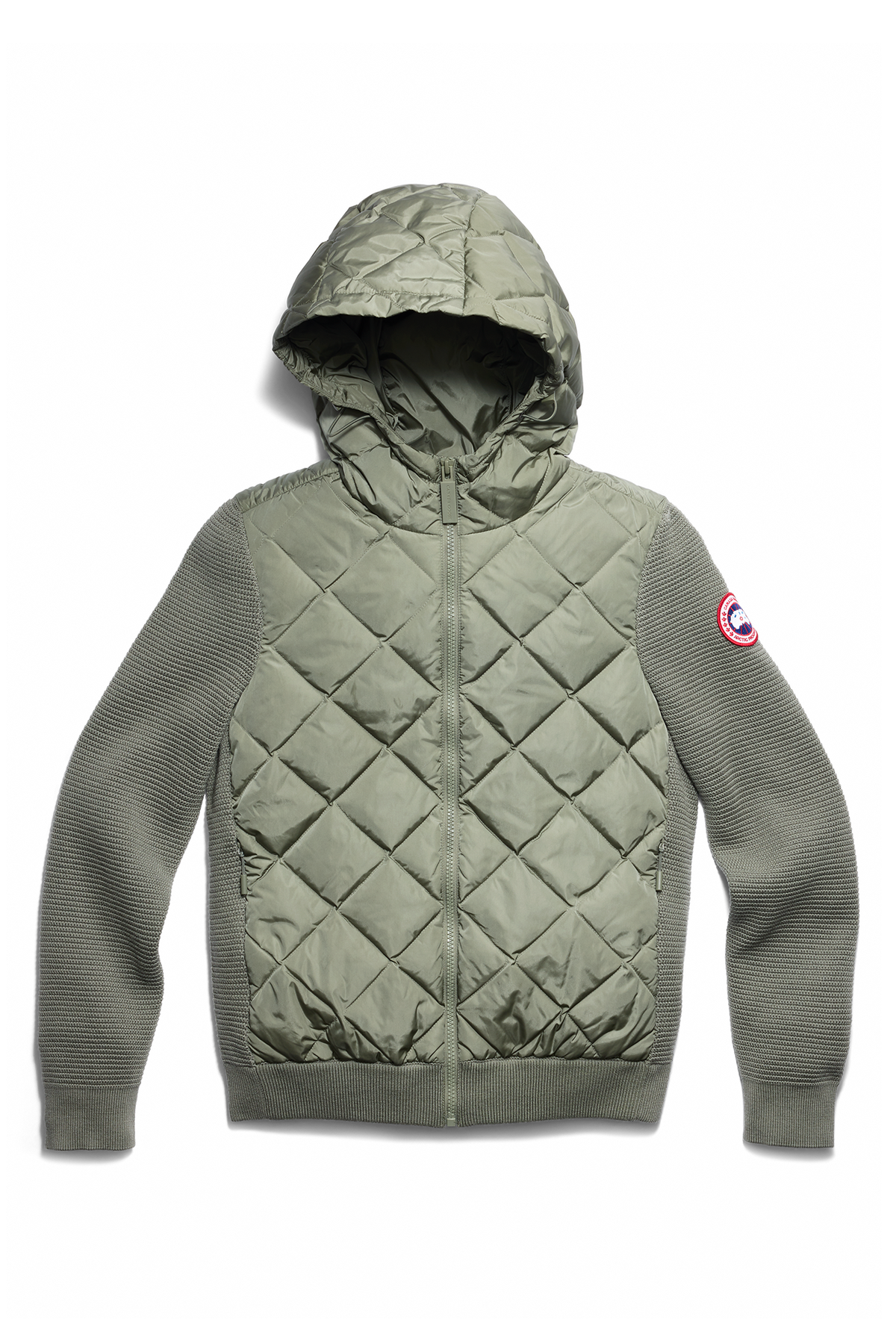 HyBridge® Quilted Knit Hoodie