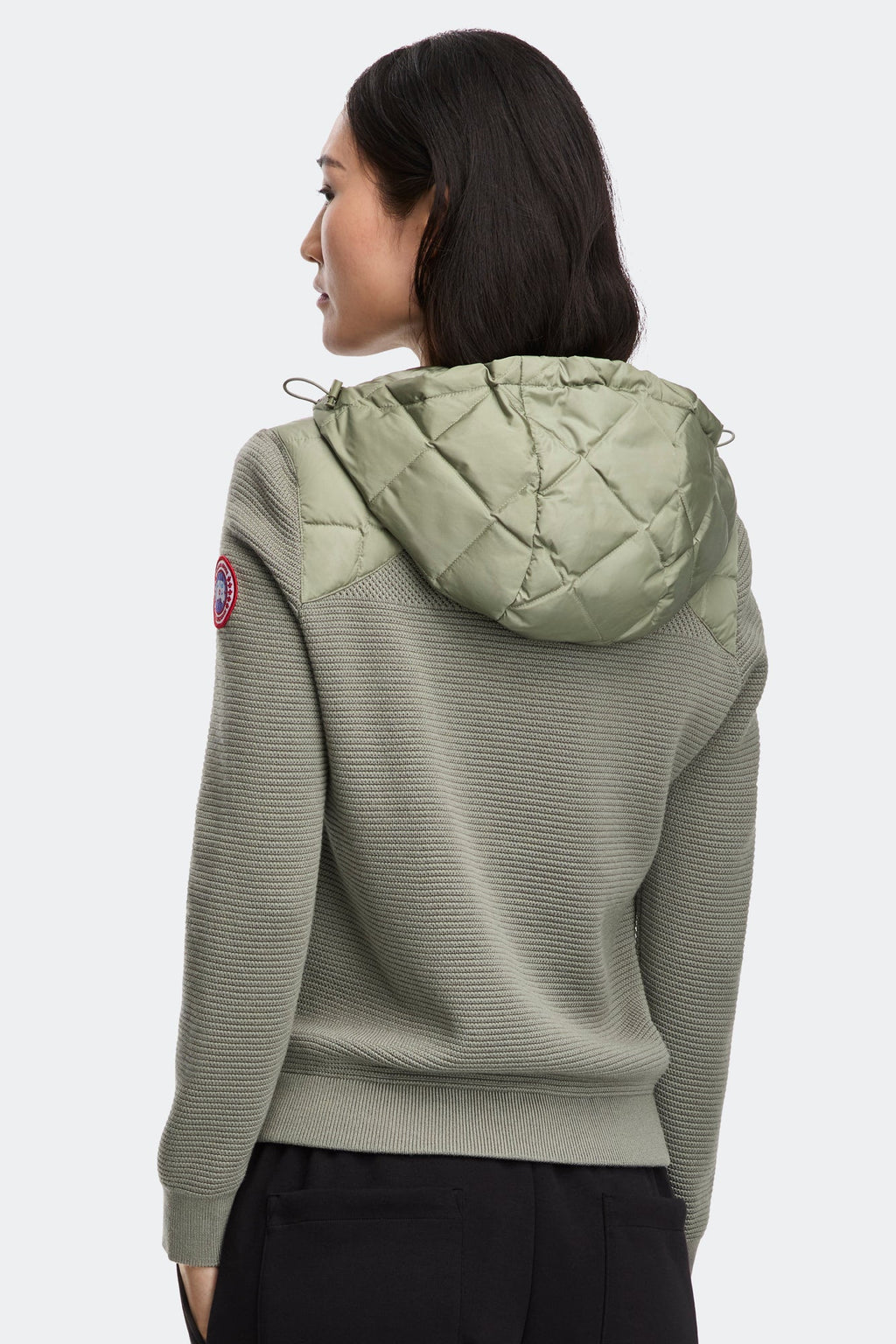HyBridge® Quilted Knit Hoodie