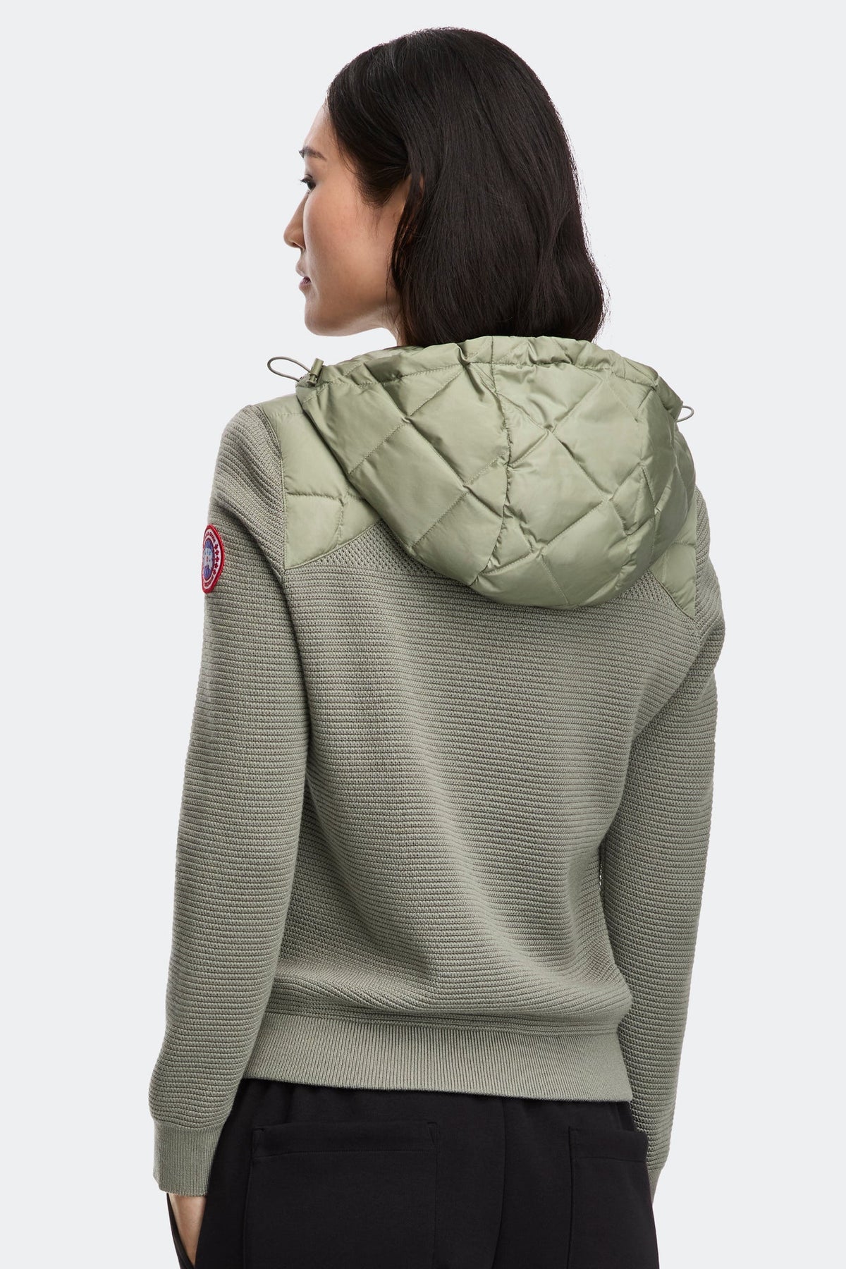 HyBridge® Quilted Knit Hoodie
