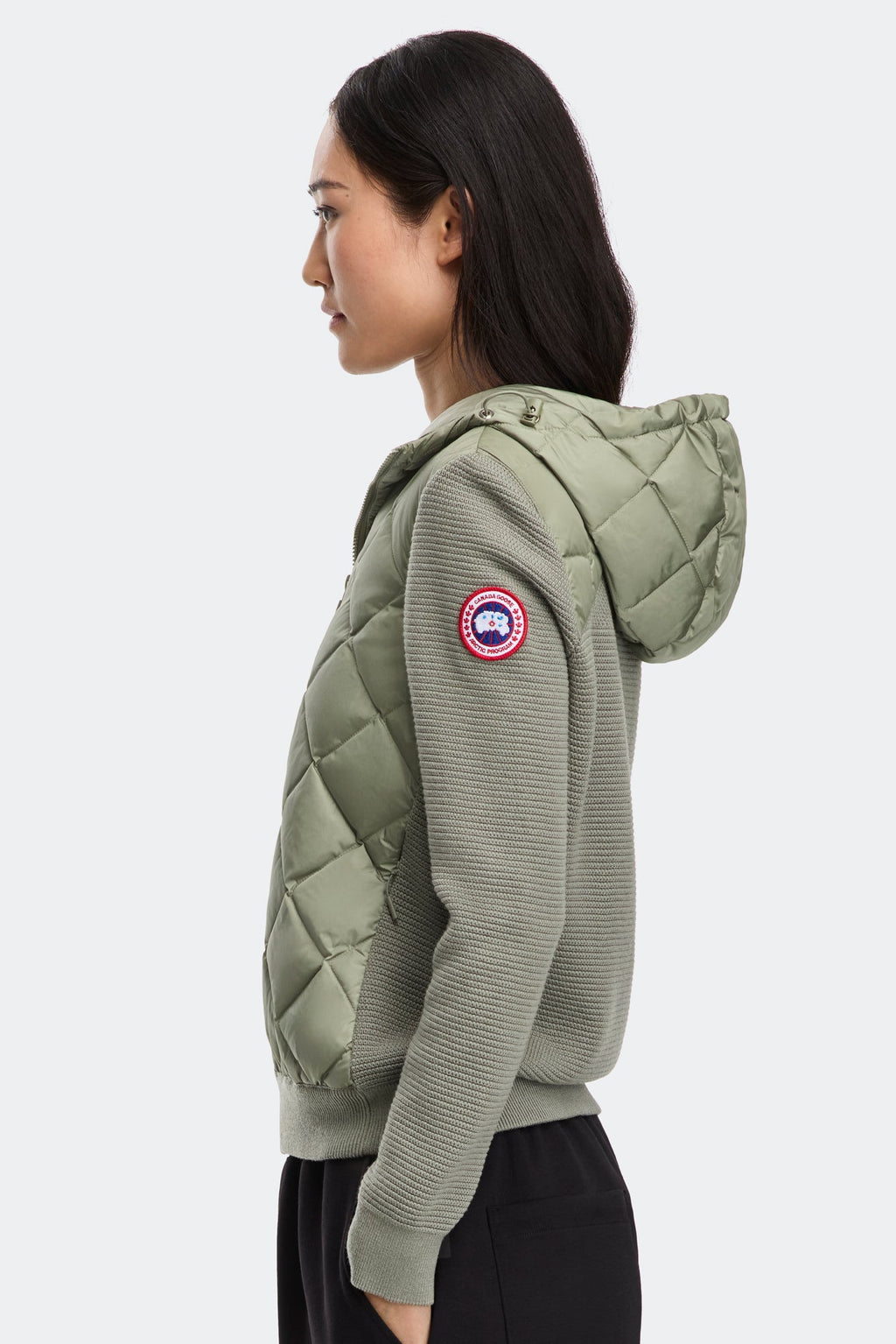 HyBridge® Quilted Knit Hoodie