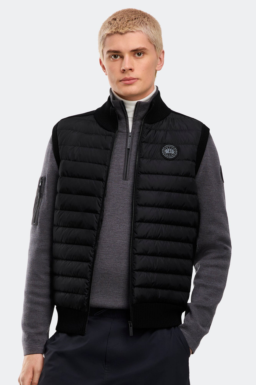 HyBridge® Knit Vest Black Disc