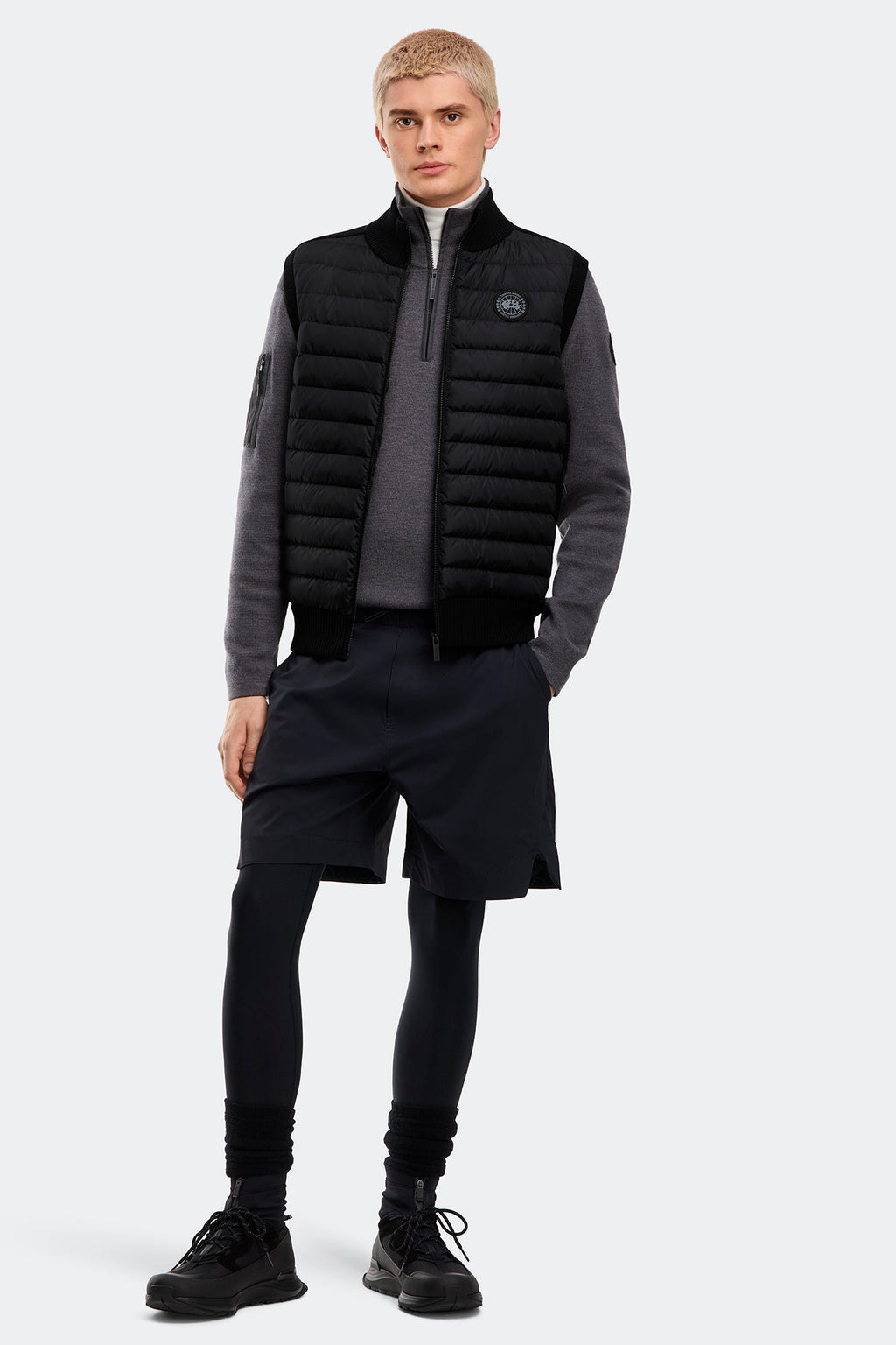 HyBridge® Knit Vest Black Disc
