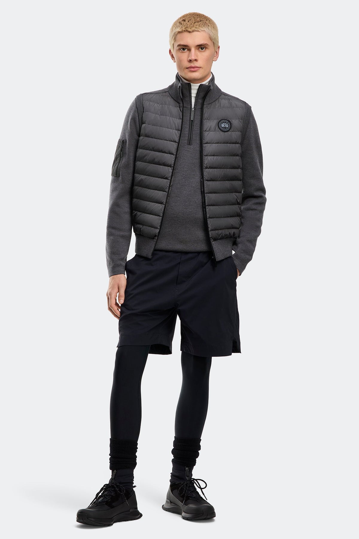 HyBridge® Knit Vest Black Disc