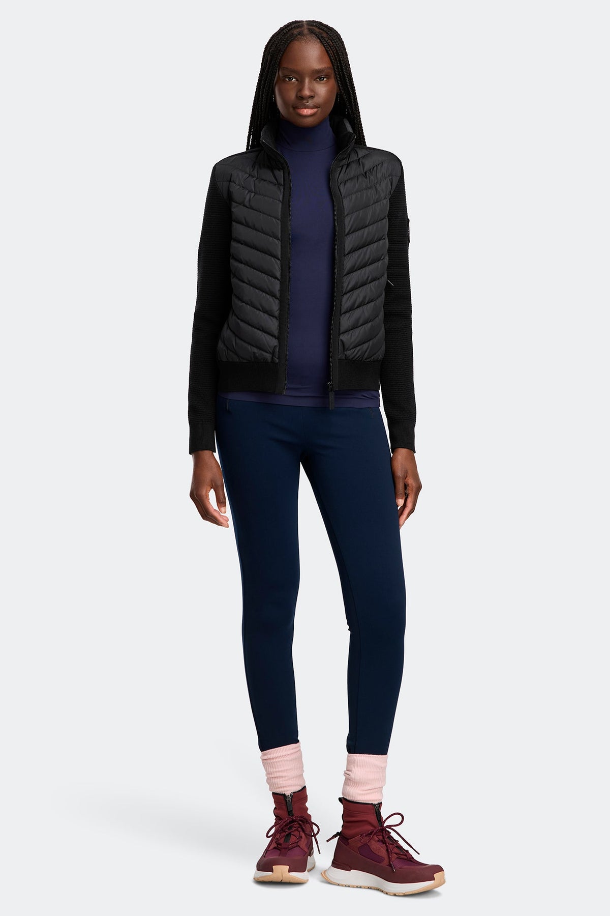 HyBridge® Knit Jacket Black Disc
