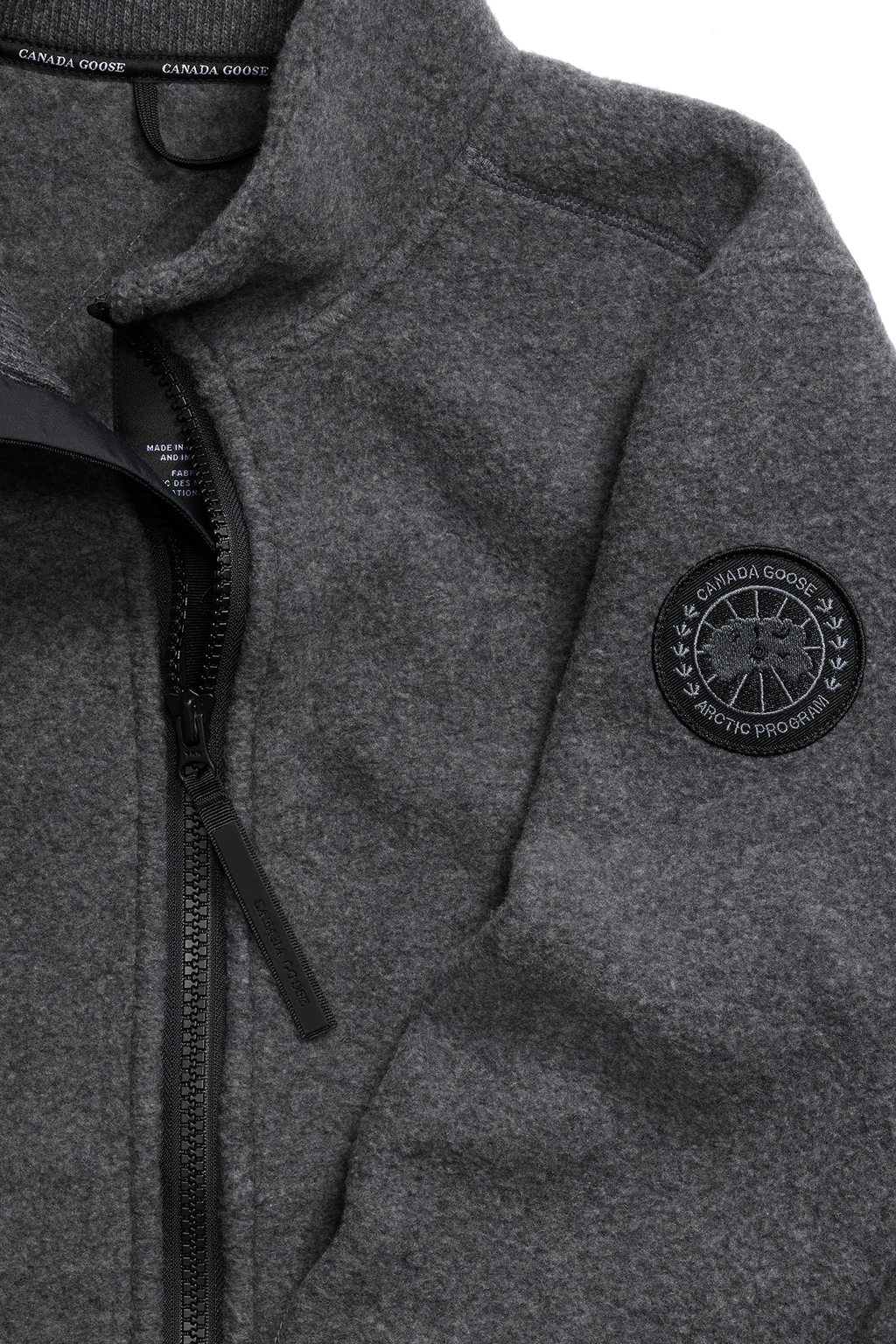 Lawson Fleece Jacket Black Disc