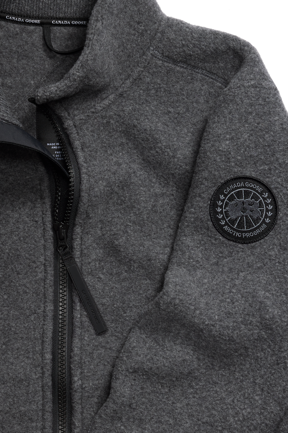 Lawson Fleece Jacket Black Disc