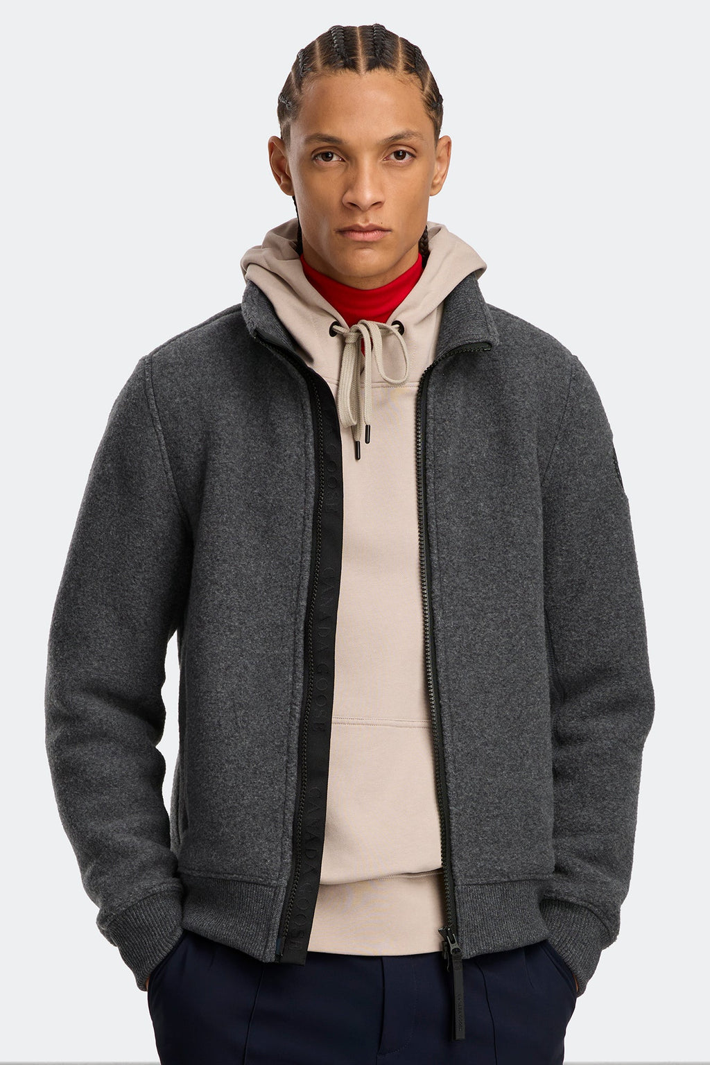 Lawson Fleece Jacket Black Disc