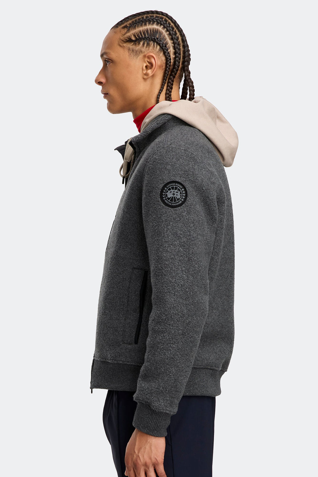 Lawson Fleece Jacket Black Disc