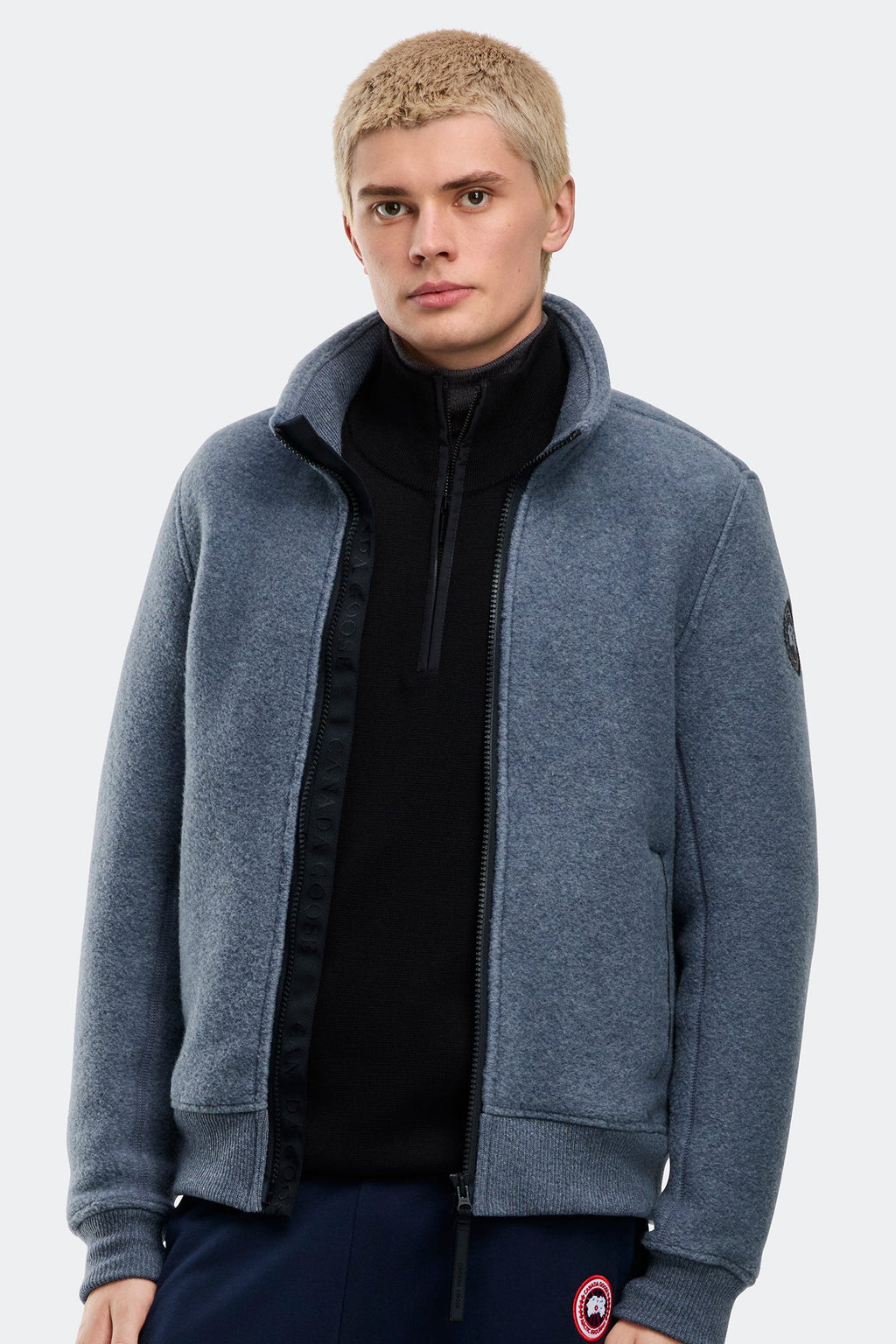 Lawson Fleece Jacket Black Disc