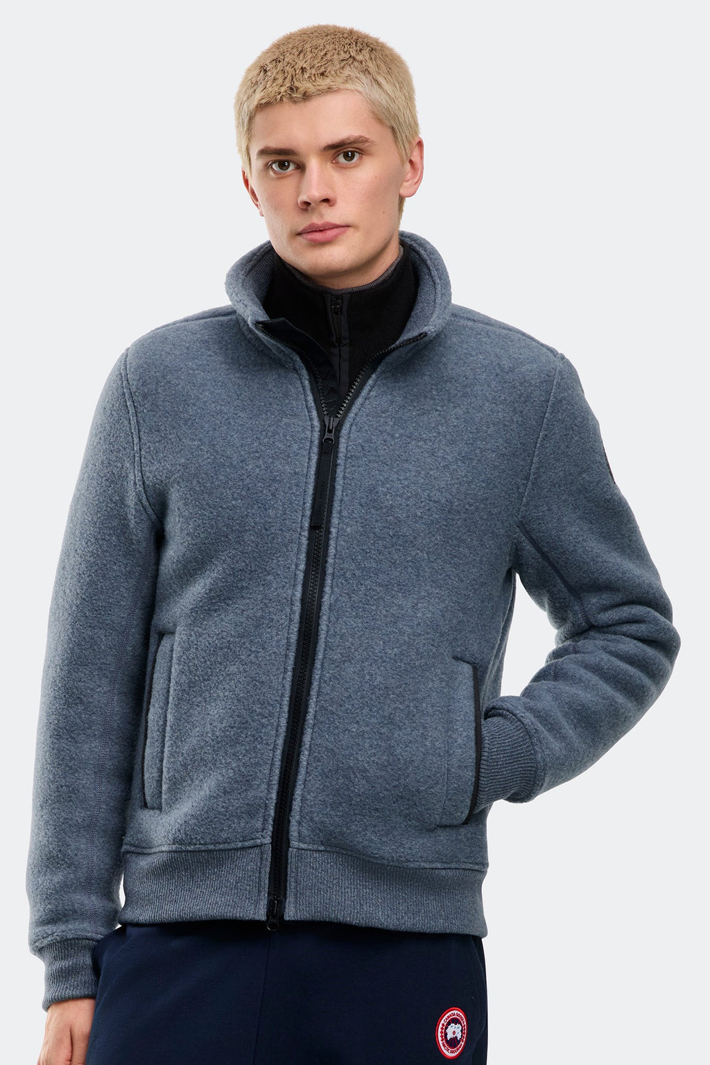 Lawson Fleece Jacket Black Disc