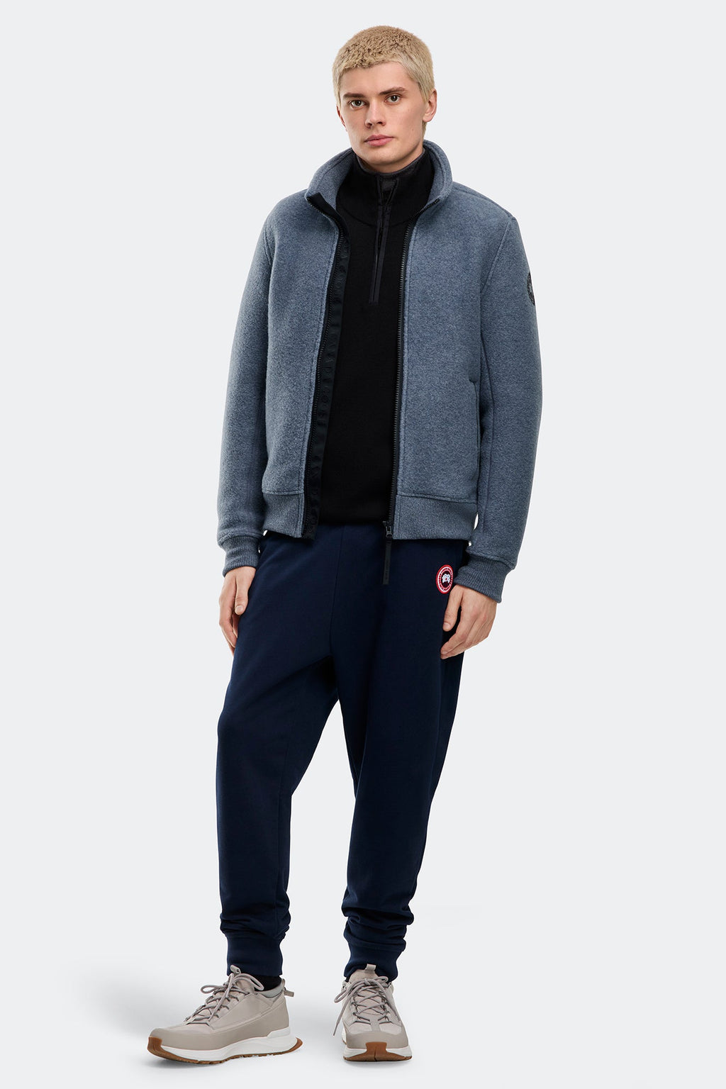 Lawson Fleece Jacket Black Disc