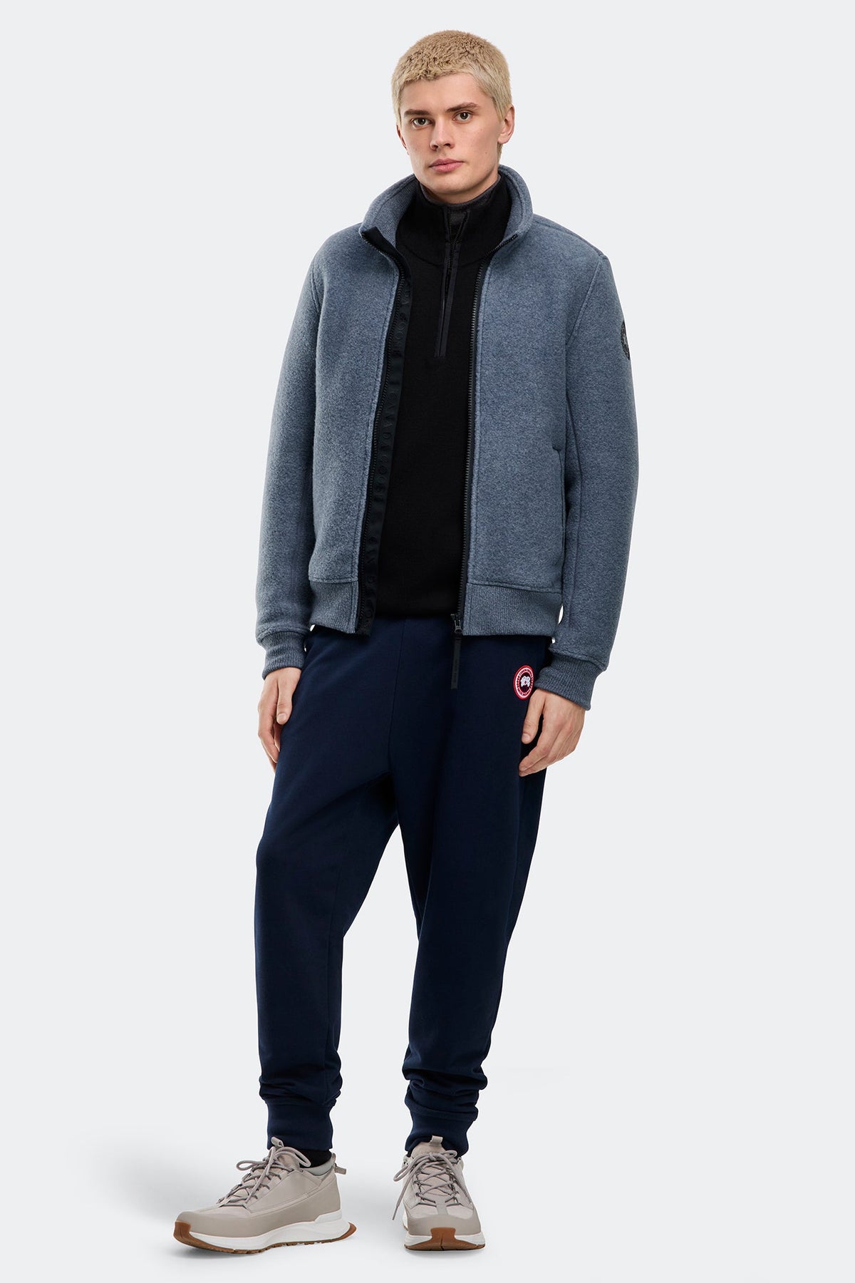 Lawson Fleece Jacket Black Disc