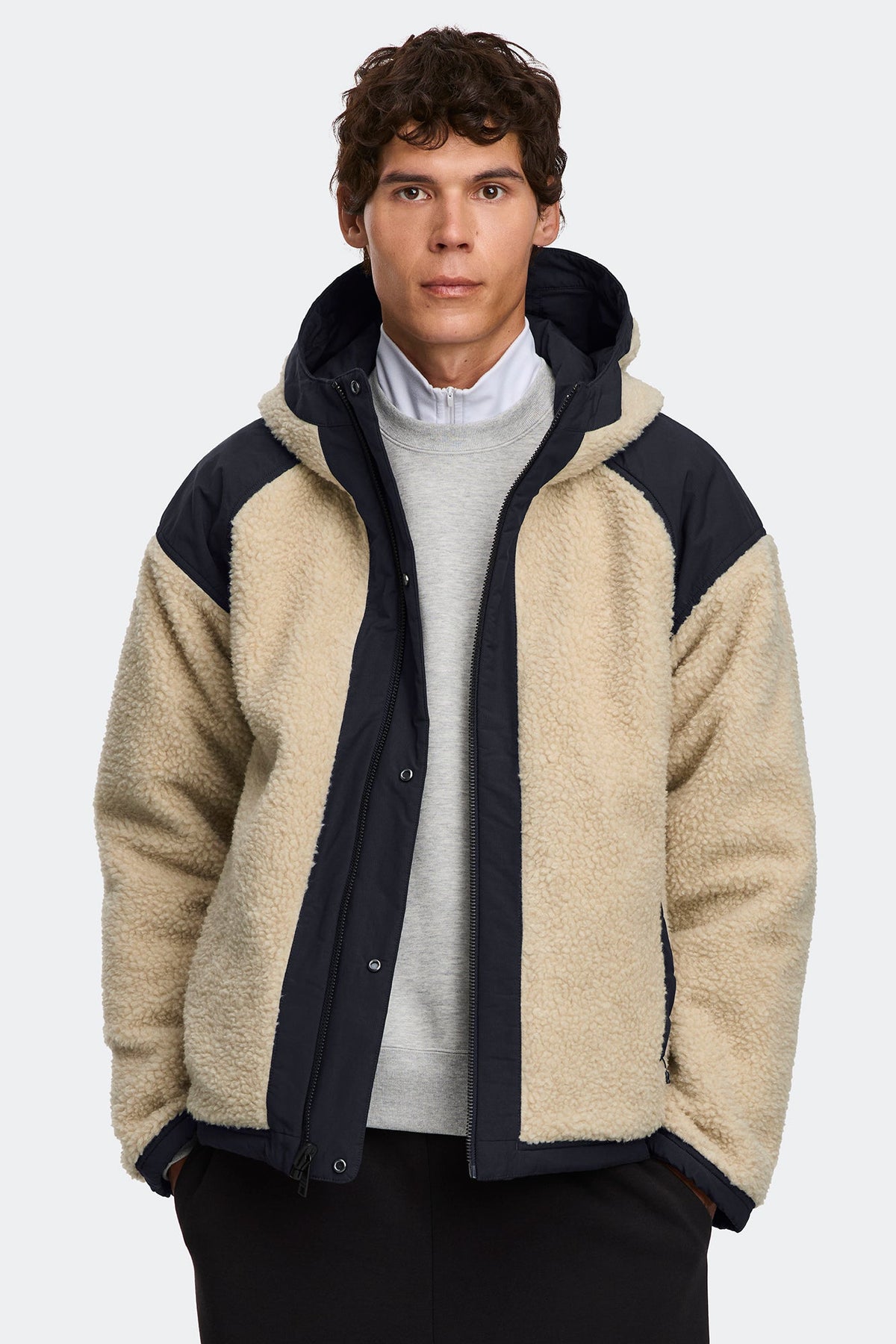 Alberni Reversible Fleece Bomber