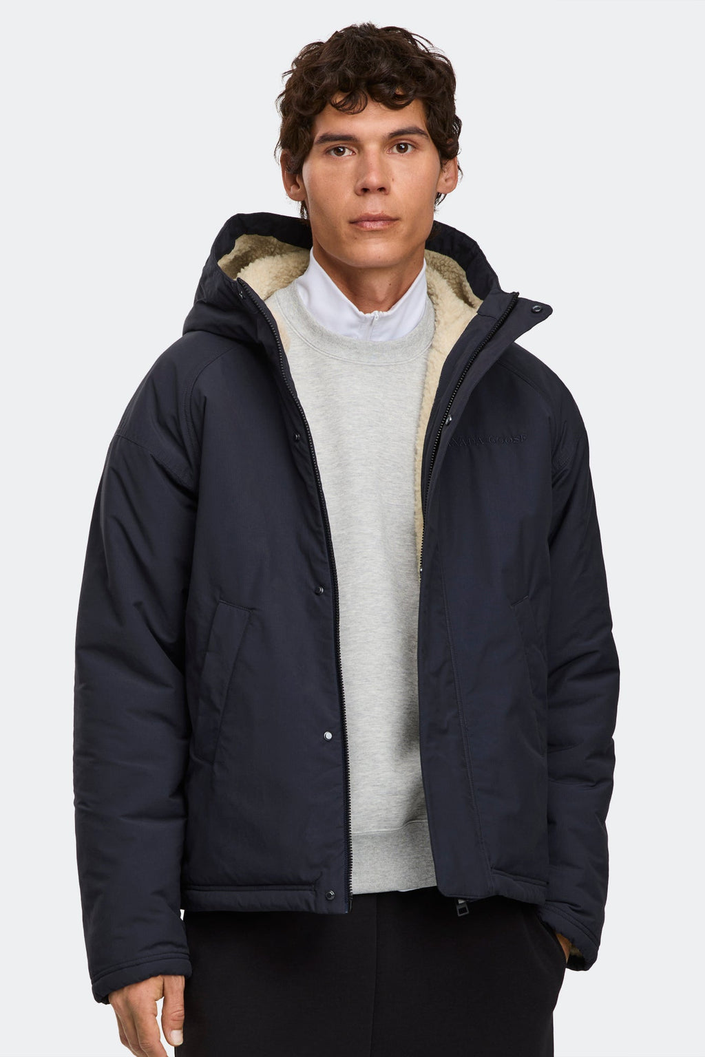 Alberni Reversible Fleece Bomber