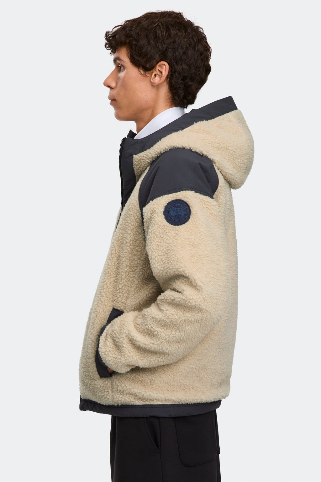 Alberni Reversible Fleece Bomber