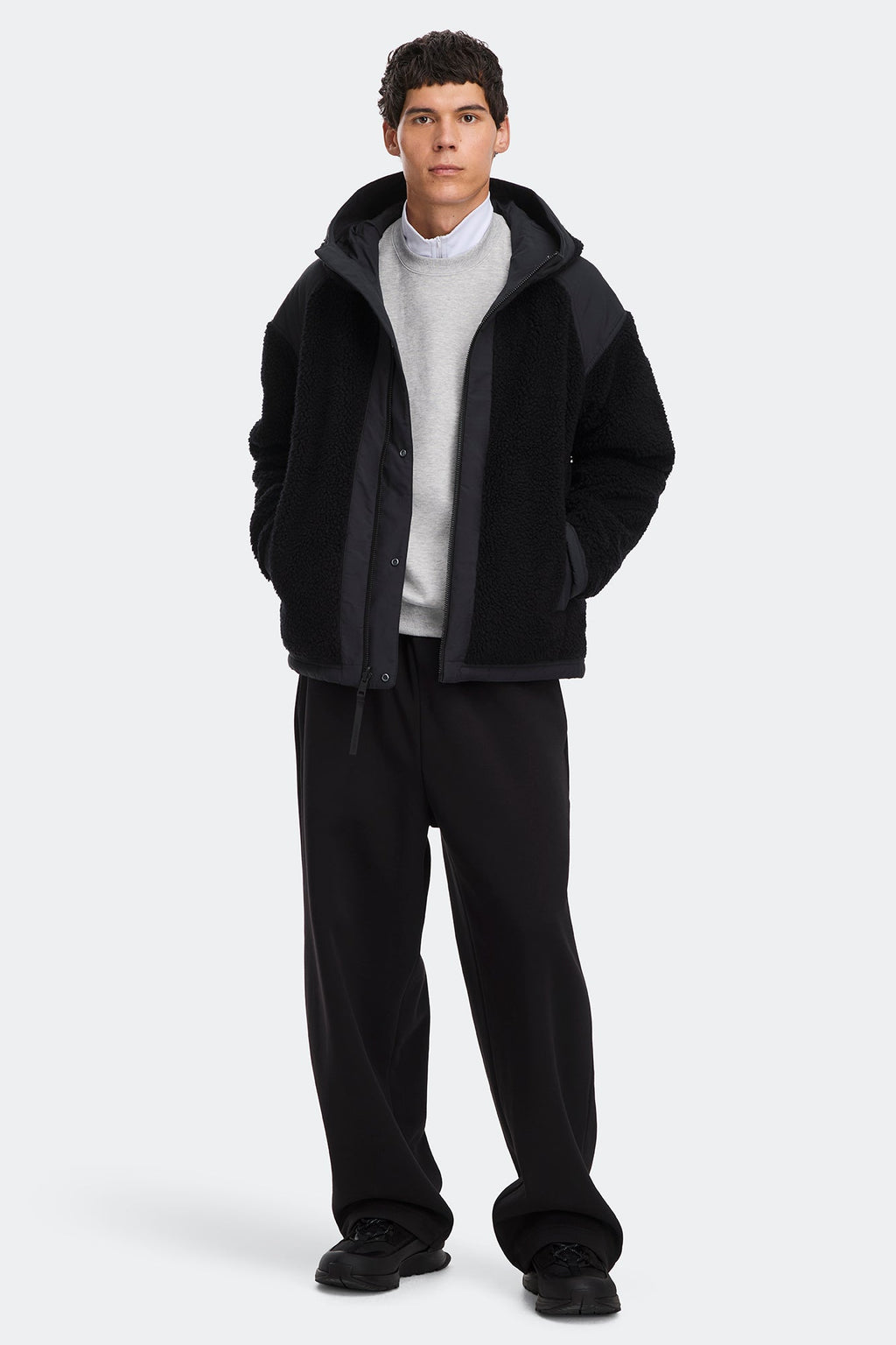 Alberni Reversible Fleece Bomber