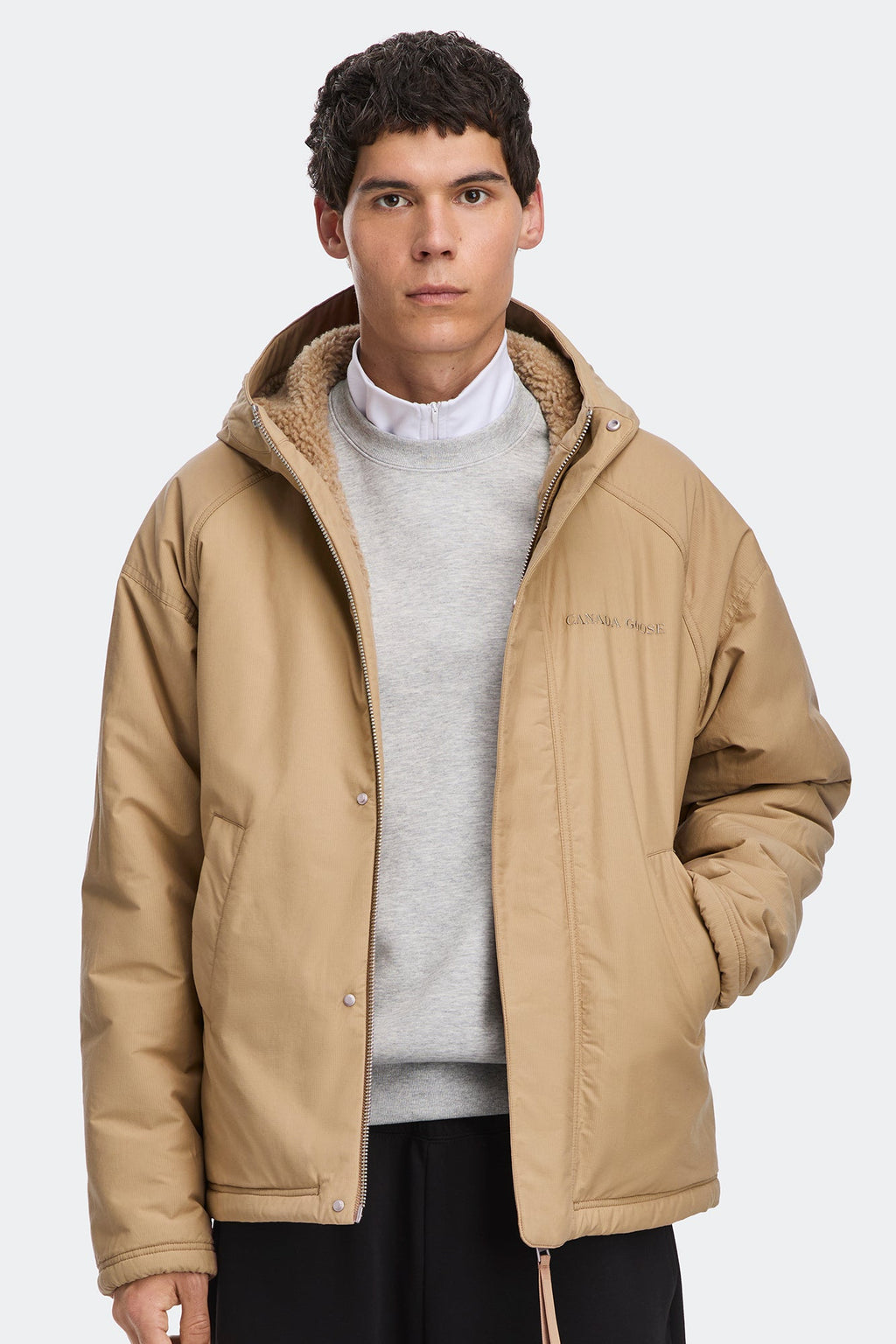 Alberni Reversible Fleece Bomber