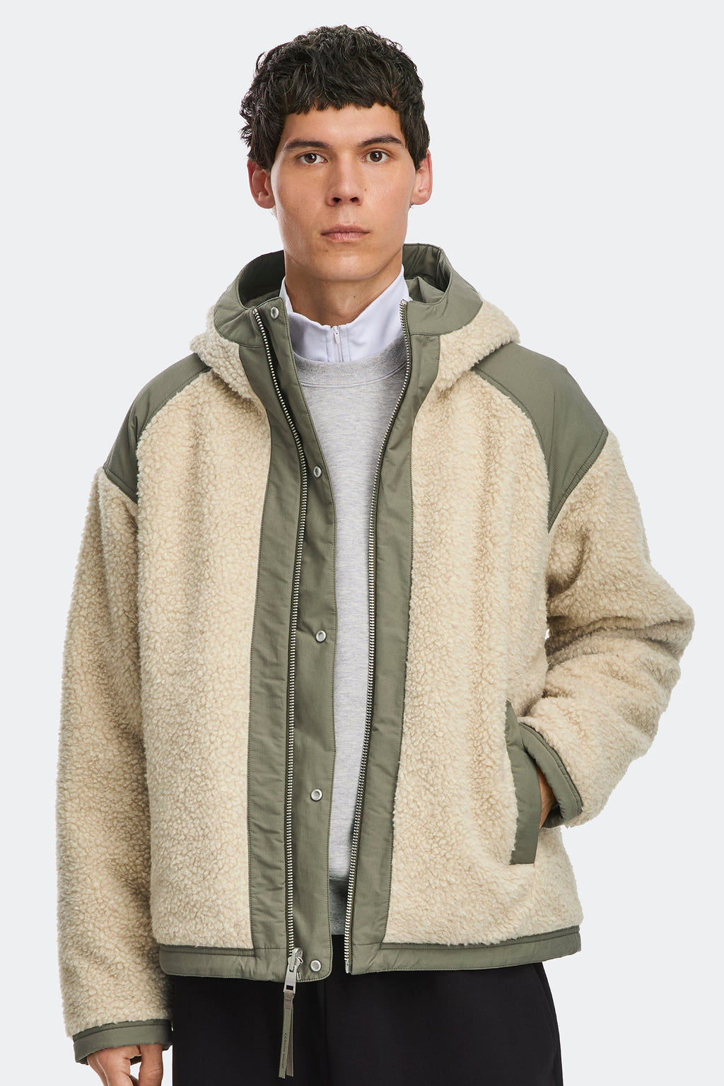 Alberni Reversible Fleece Bomber
