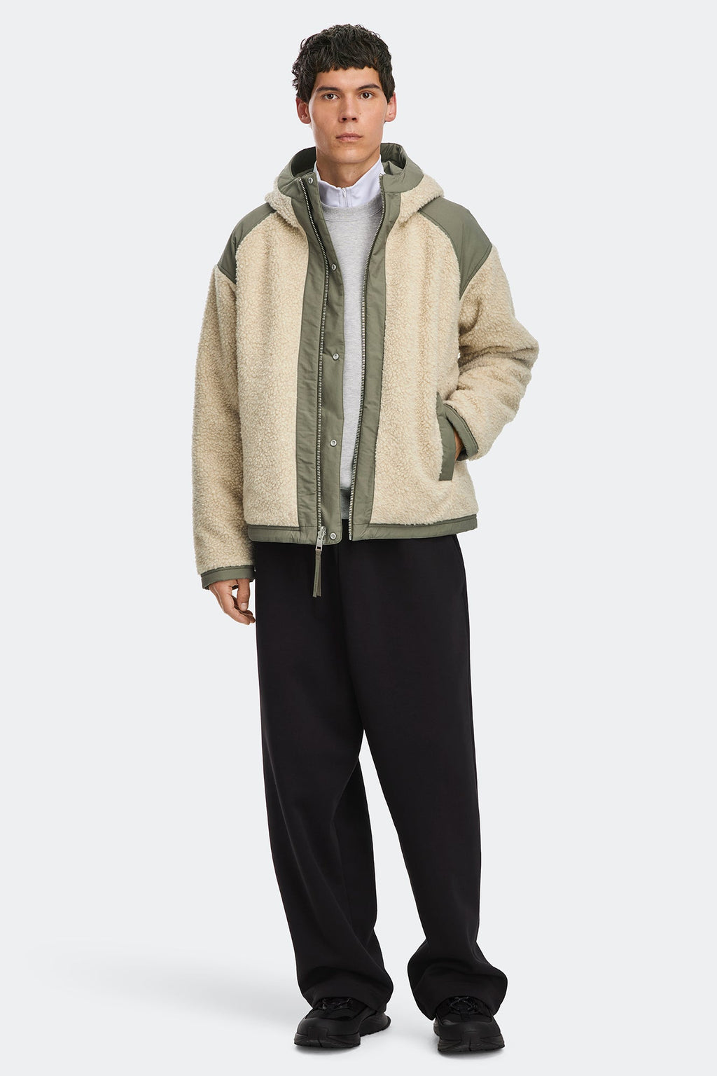 Alberni Reversible Fleece Bomber